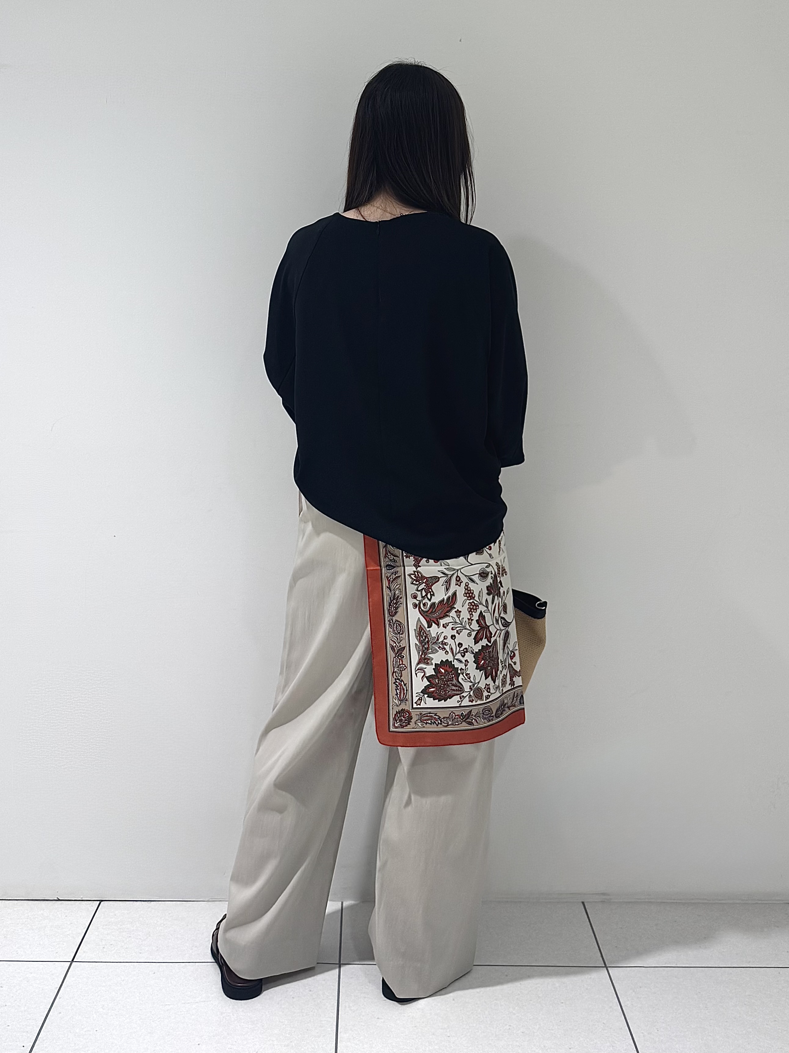 そんさんの「INDIVI｜【接触冷感／透湿／着る日傘】ドルマントップス」を使ったコーディネート