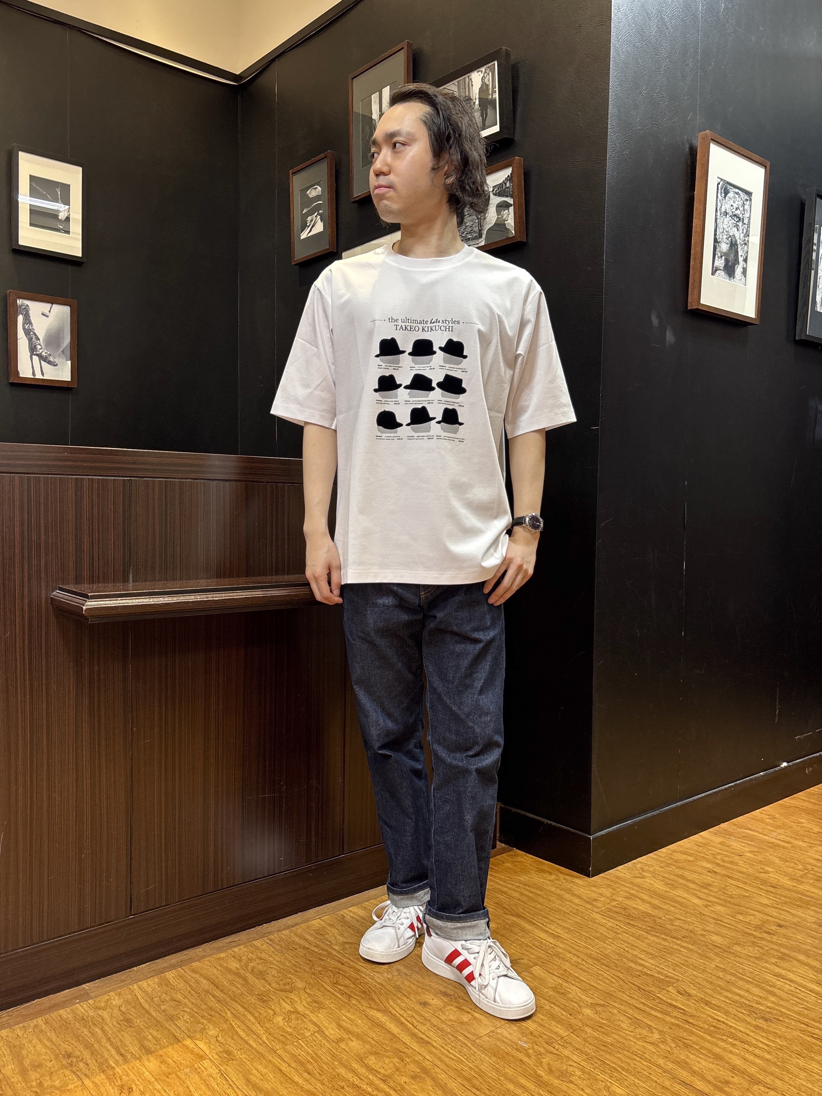 KEIさんの「TAKEO KIKUCHI｜【接触冷感】ハイブリッド リネン 七分袖シャツ」を使ったコーディネート