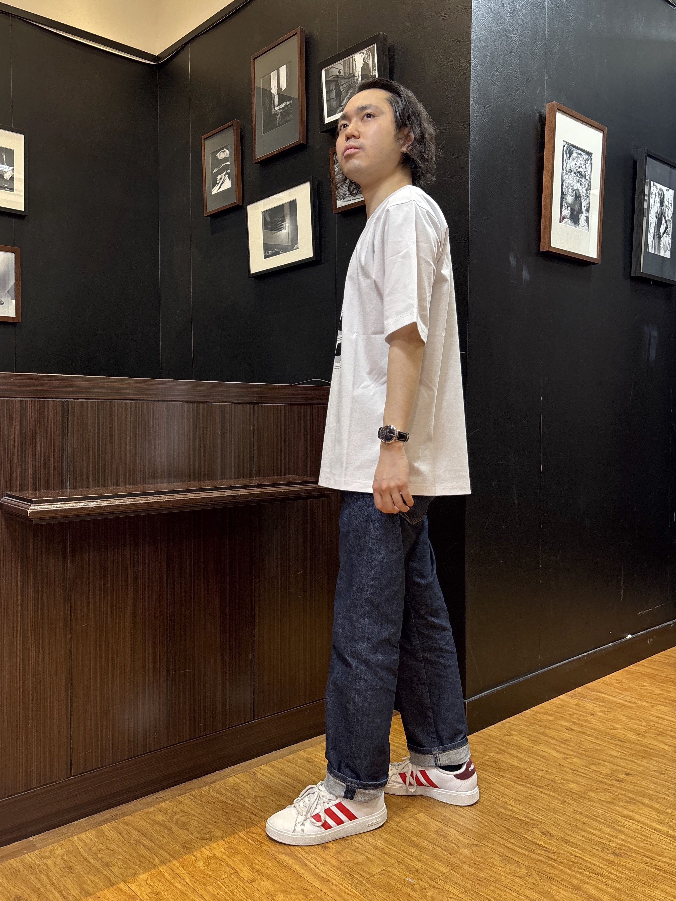 KEIさんの「TAKEO KIKUCHI｜【接触冷感】ハイブリッド リネン 七分袖シャツ」を使ったコーディネート