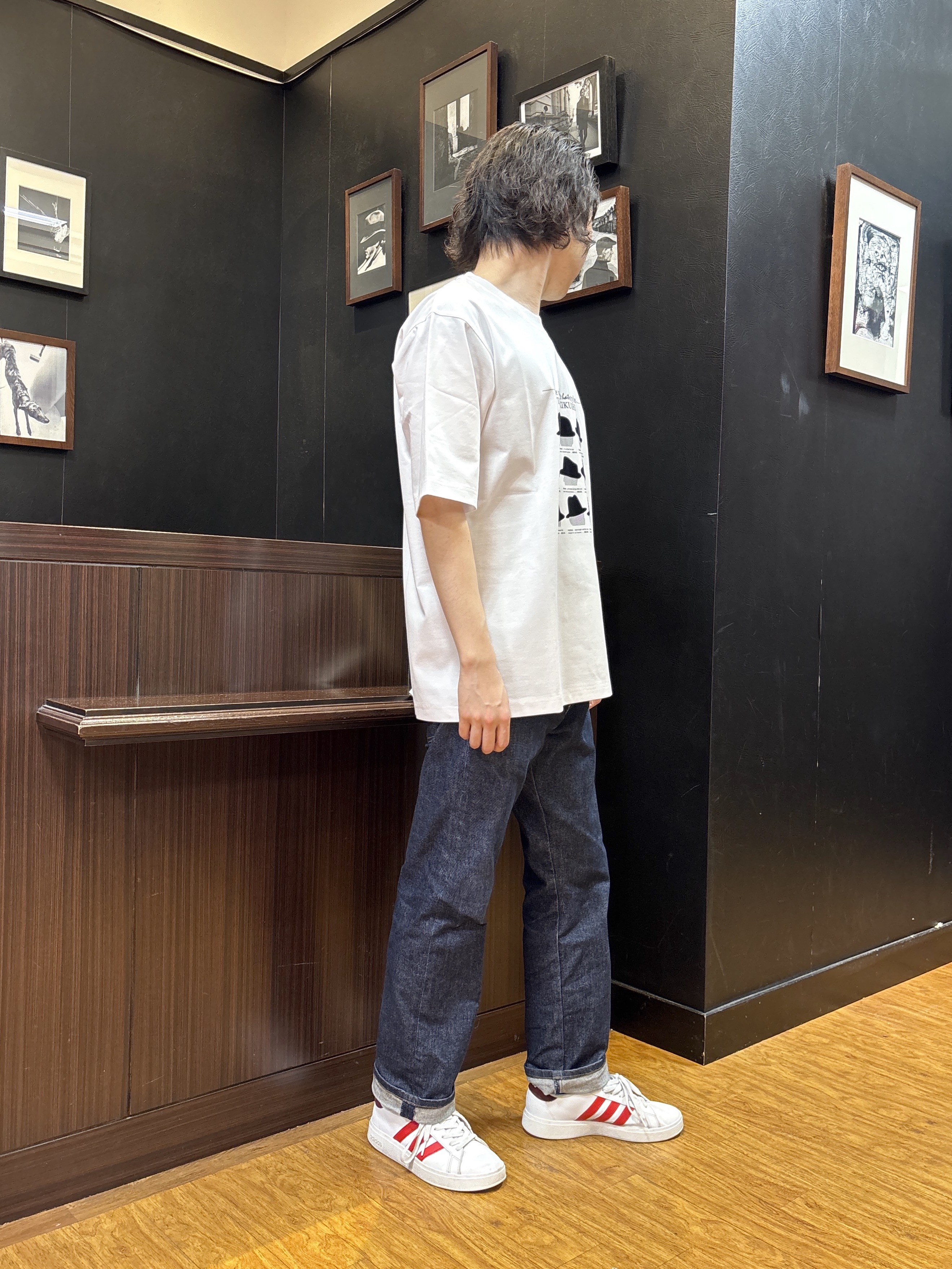 KEIさんの「TAKEO KIKUCHI｜【接触冷感】ハイブリッド リネン 七分袖シャツ」を使ったコーディネート