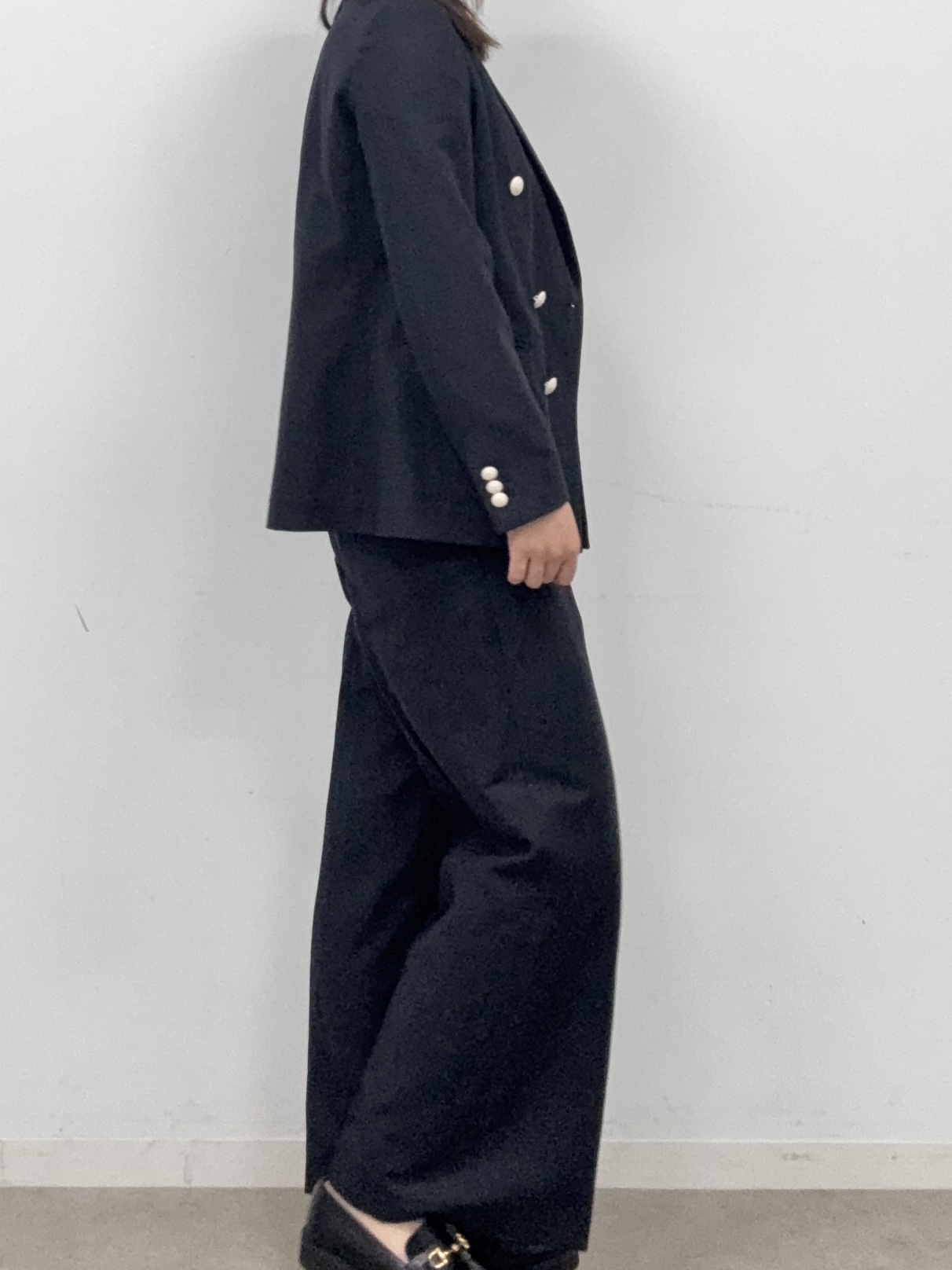 BUNさんの「DRESSTERIOR｜◆【otonaMUSE5月号掲載/ウォッシャブル】ロンドンストライプクレリックブラウス」を使ったコーディネート