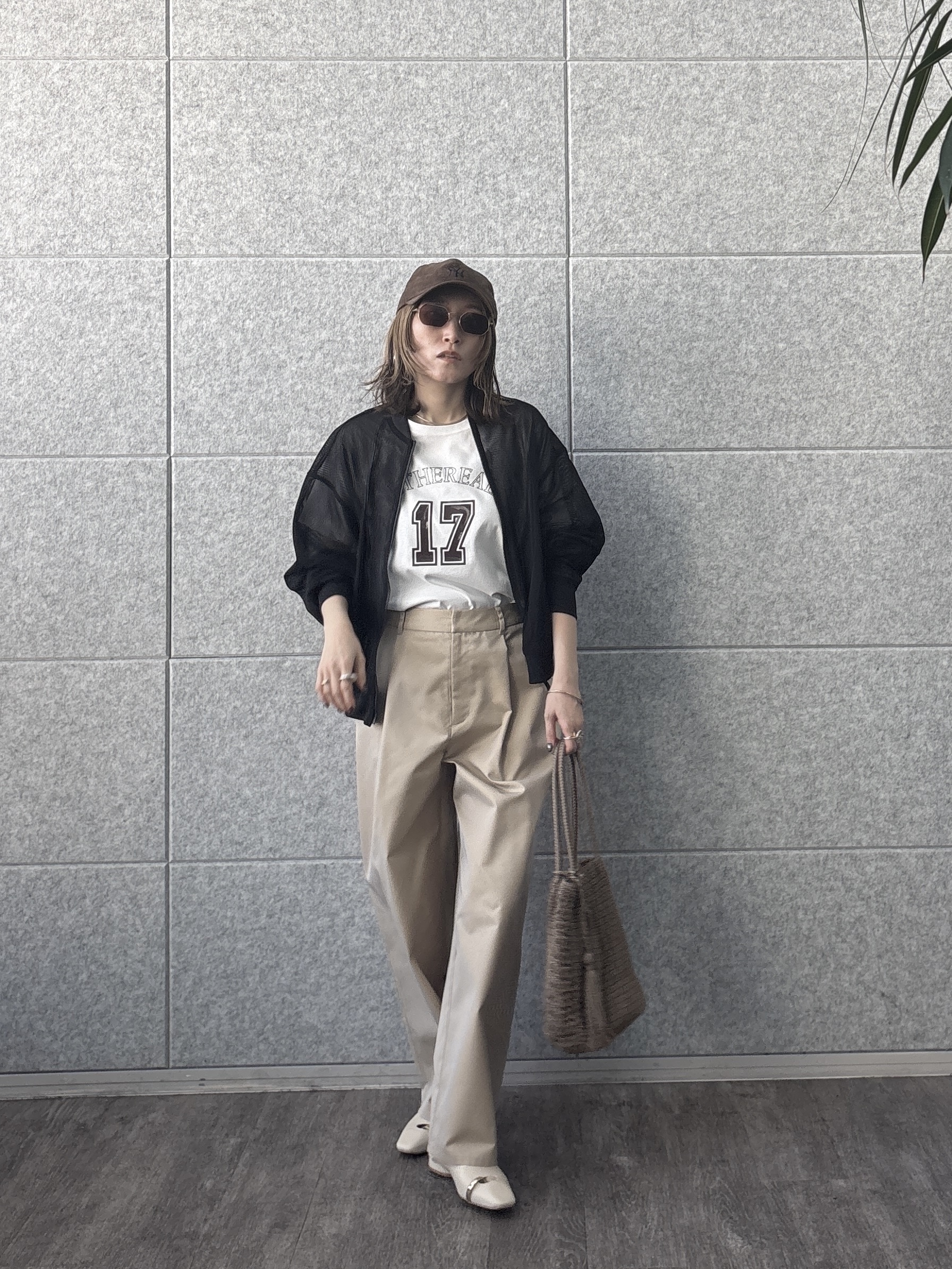 kotakiさんの「INDIVI｜メッシュブルゾン」を使ったコーディネート