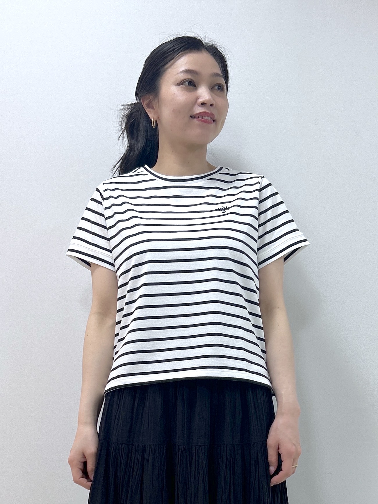 Kaiさんの「Dessin｜【洗える】半袖ボックスシルエットカットソー」を使ったコーディネート