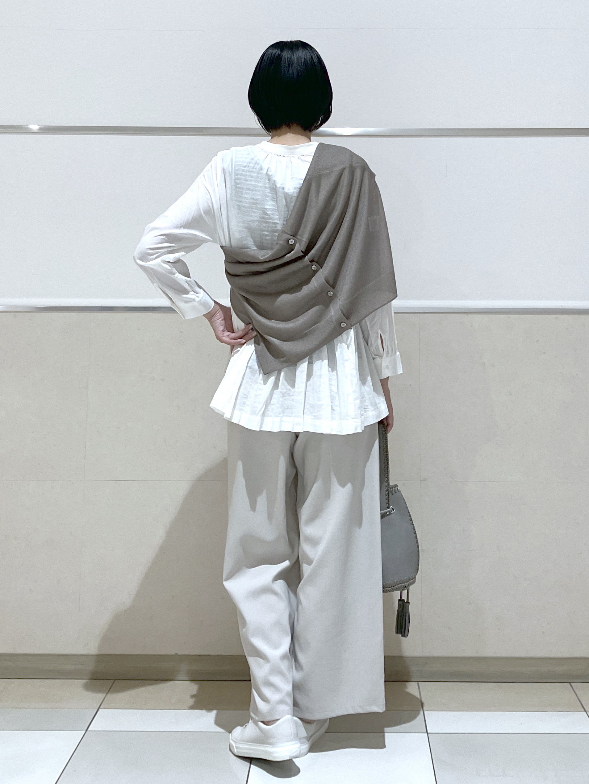 eriko さんの「Dessin｜ボイルブラウス」を使ったコーディネート