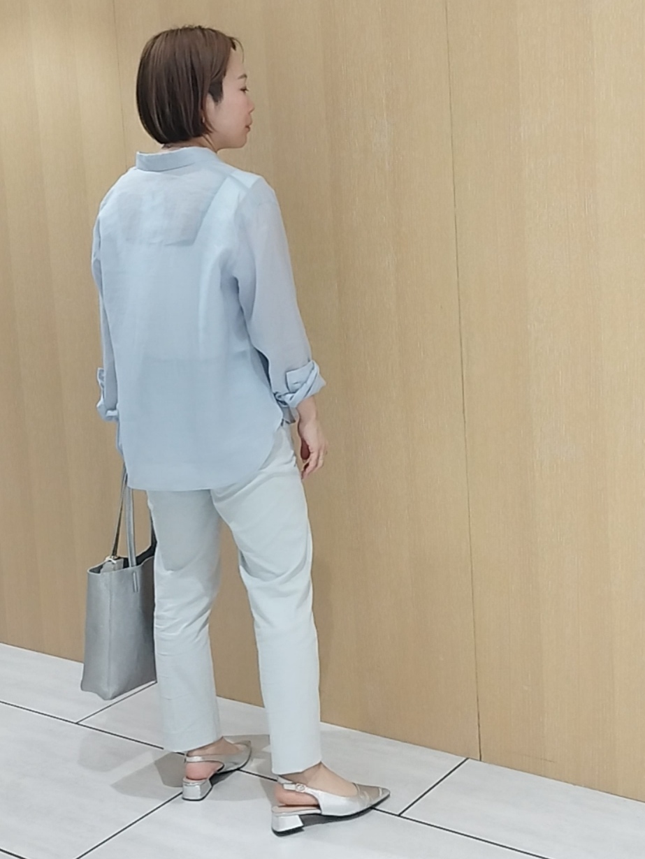 s u g iさんの「UNTITLED｜【接触冷感】ドライタッチシャツ」を使ったコーディネート