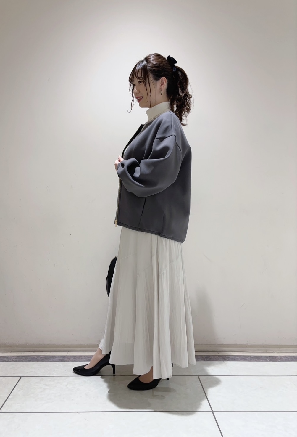 ユナさんの「UNTITLED｜◆【春アウター/ゆったり】ダンボールジップブルゾン」を使ったコーディネート