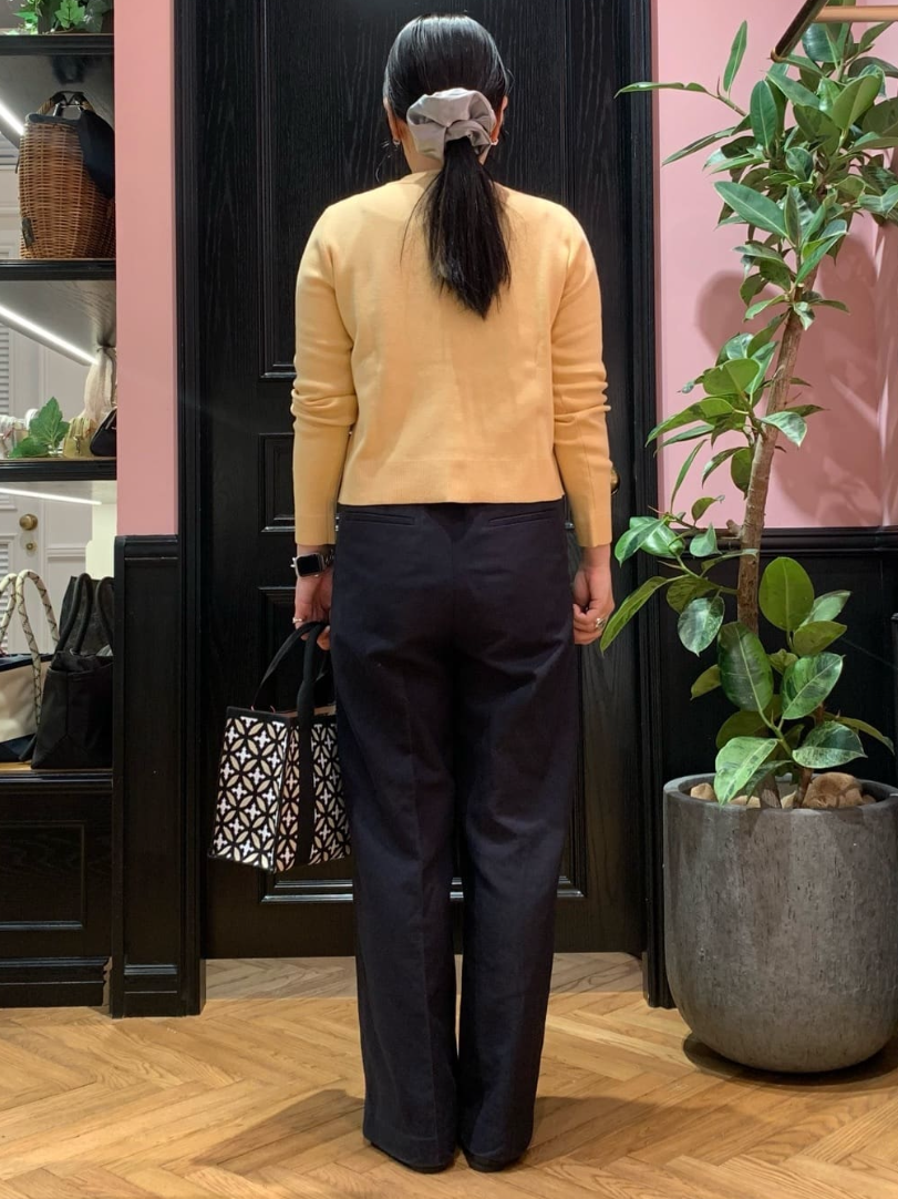 SAKAIさんの「DRESSTERIOR｜◆ソフトレザーバレエシューズ」を使ったコーディネート