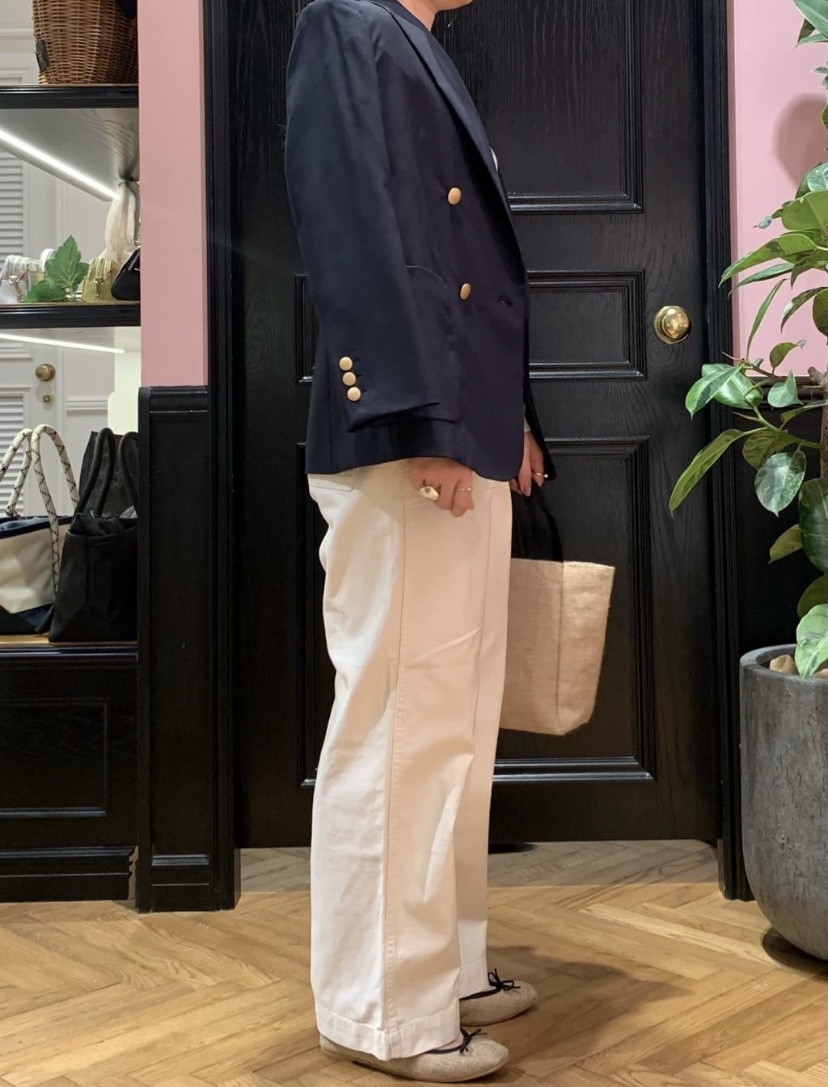 SAKAIさんの「DRESSTERIOR｜コンフォート ダブルブレザー」を使ったコーディネート