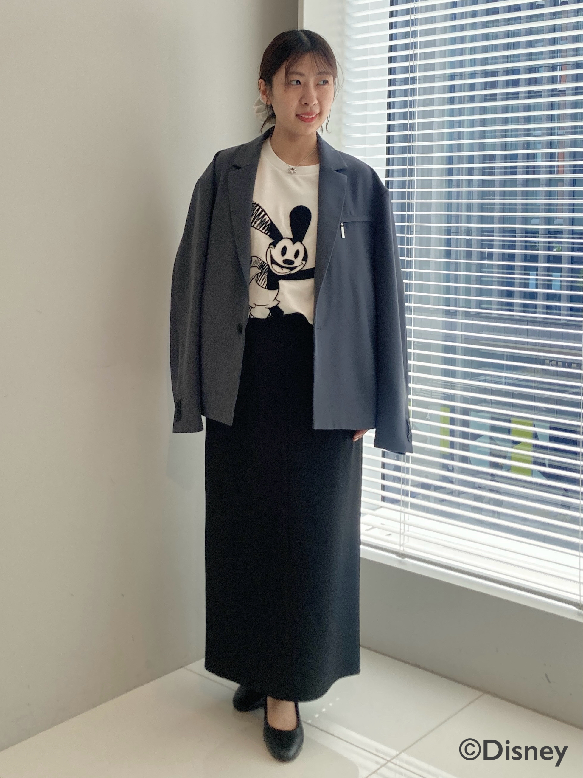 abeさんの「tk.TAKEO KIKUCHI｜Disney capsule collection Tシャツ」を使ったコーディネート