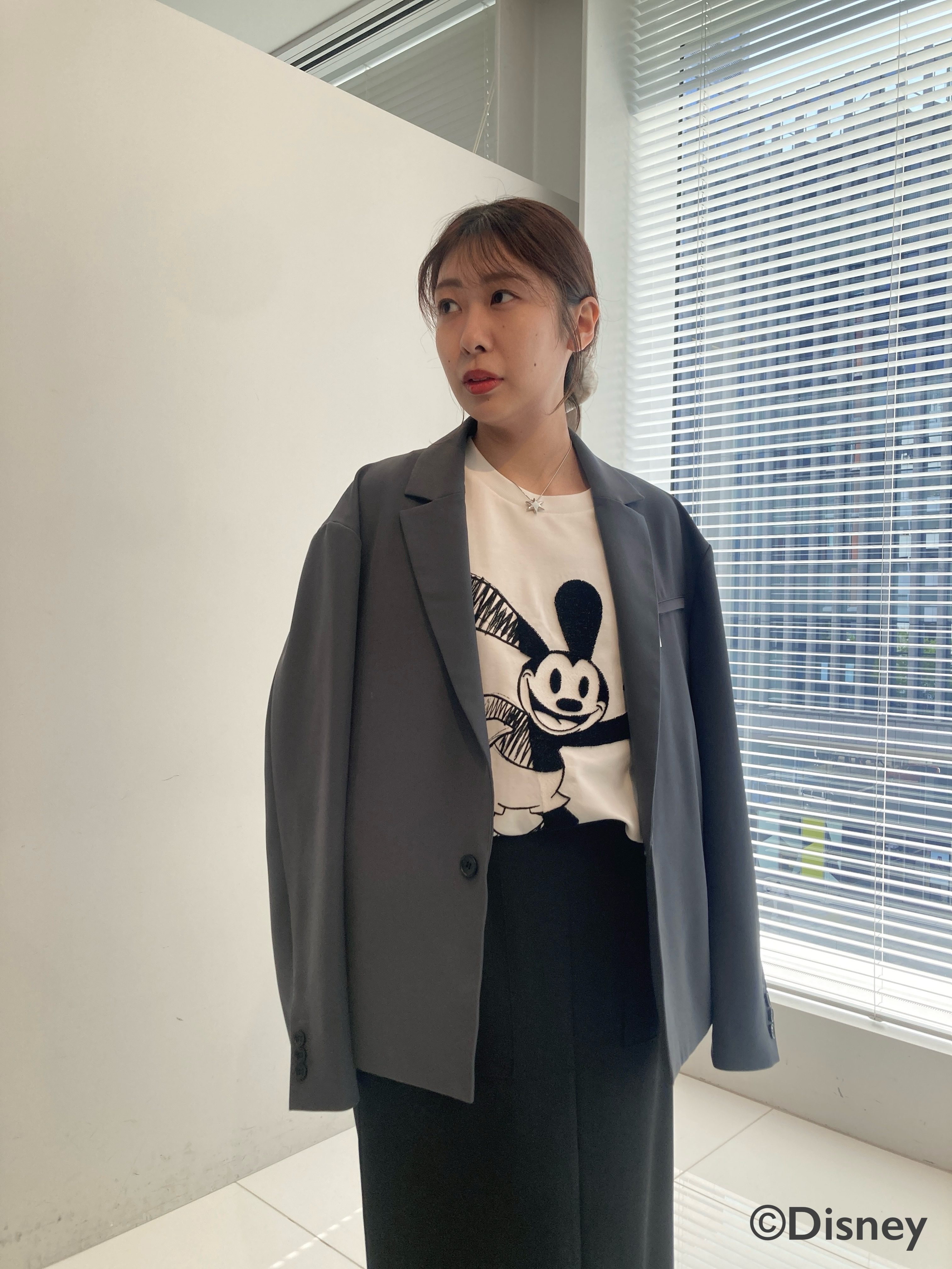 abeさんの「tk.TAKEO KIKUCHI｜Disney capsule collection Tシャツ」を使ったコーディネート