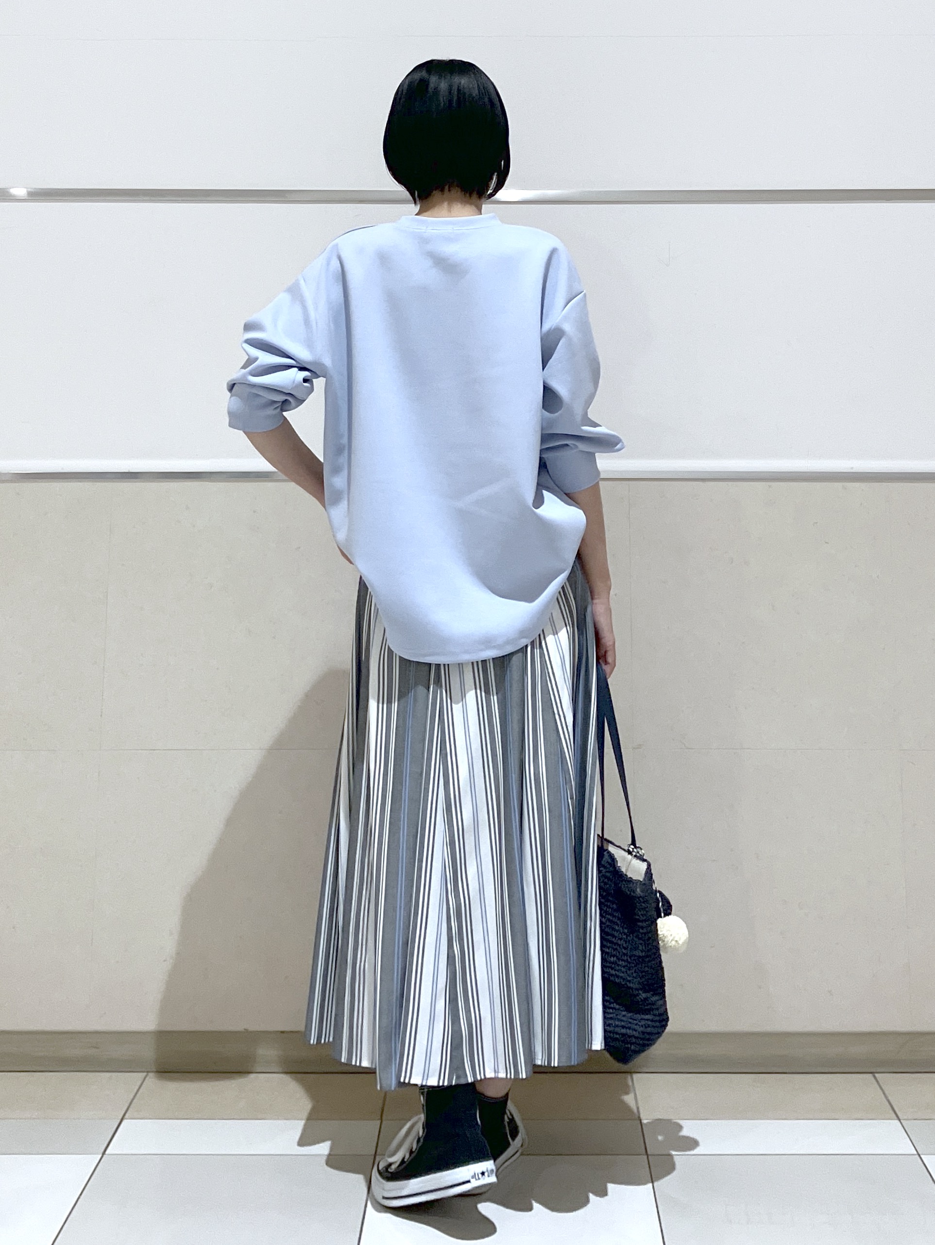 eriko さんの「Dessin｜【洗える】8分袖ボンディングカットソー」を使ったコーディネート