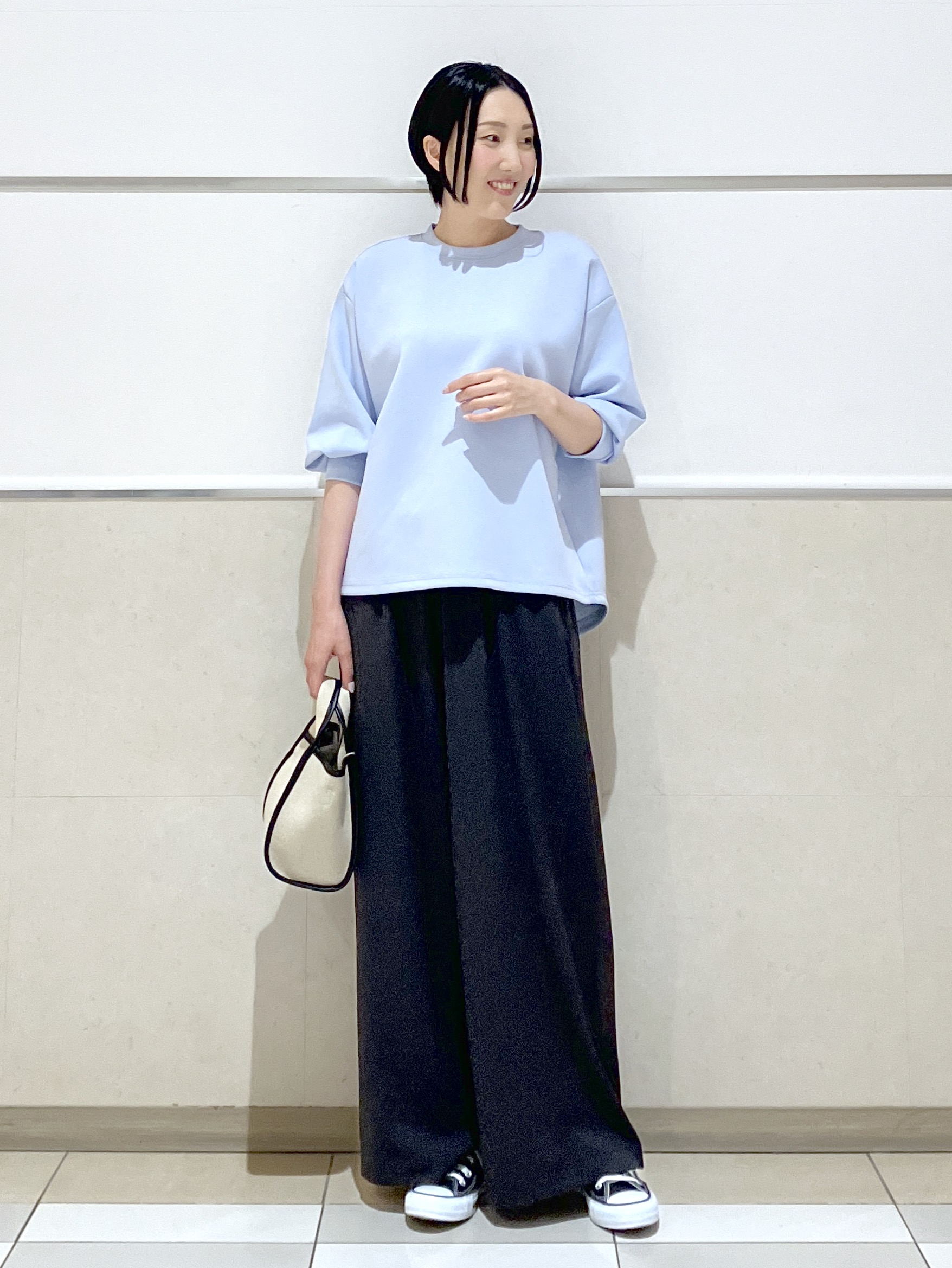 eriko さんの「Dessin｜【撥水・洗える】フーデッドライトブルゾン」を使ったコーディネート
