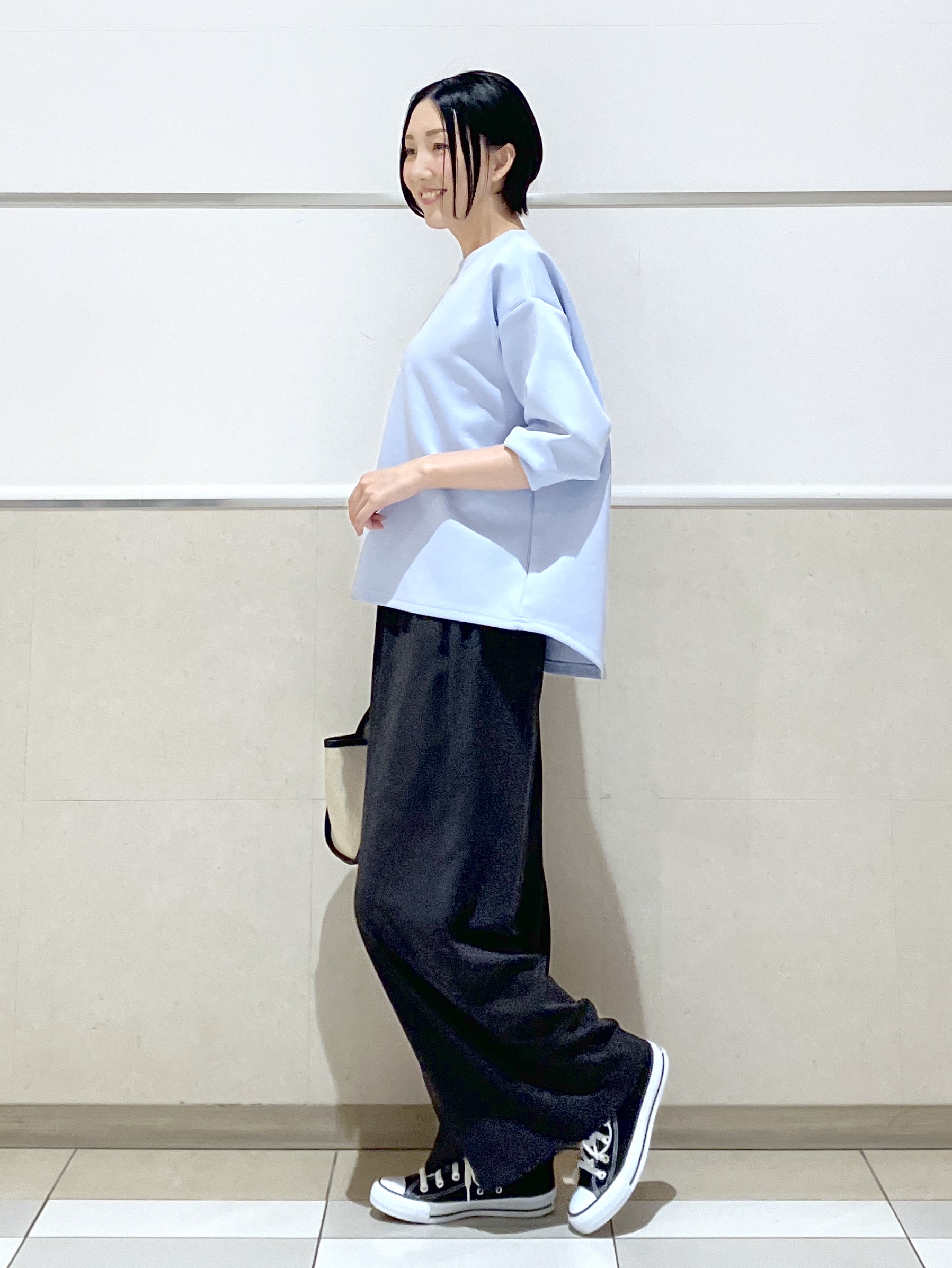 eriko さんの「Dessin｜【撥水・洗える】フーデッドライトブルゾン」を使ったコーディネート