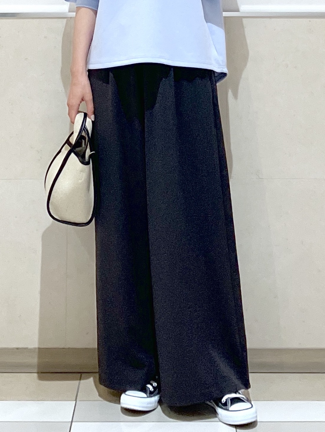 eriko さんの「Dessin｜【洗える】8分袖ボンディングカットソー」を使ったコーディネート