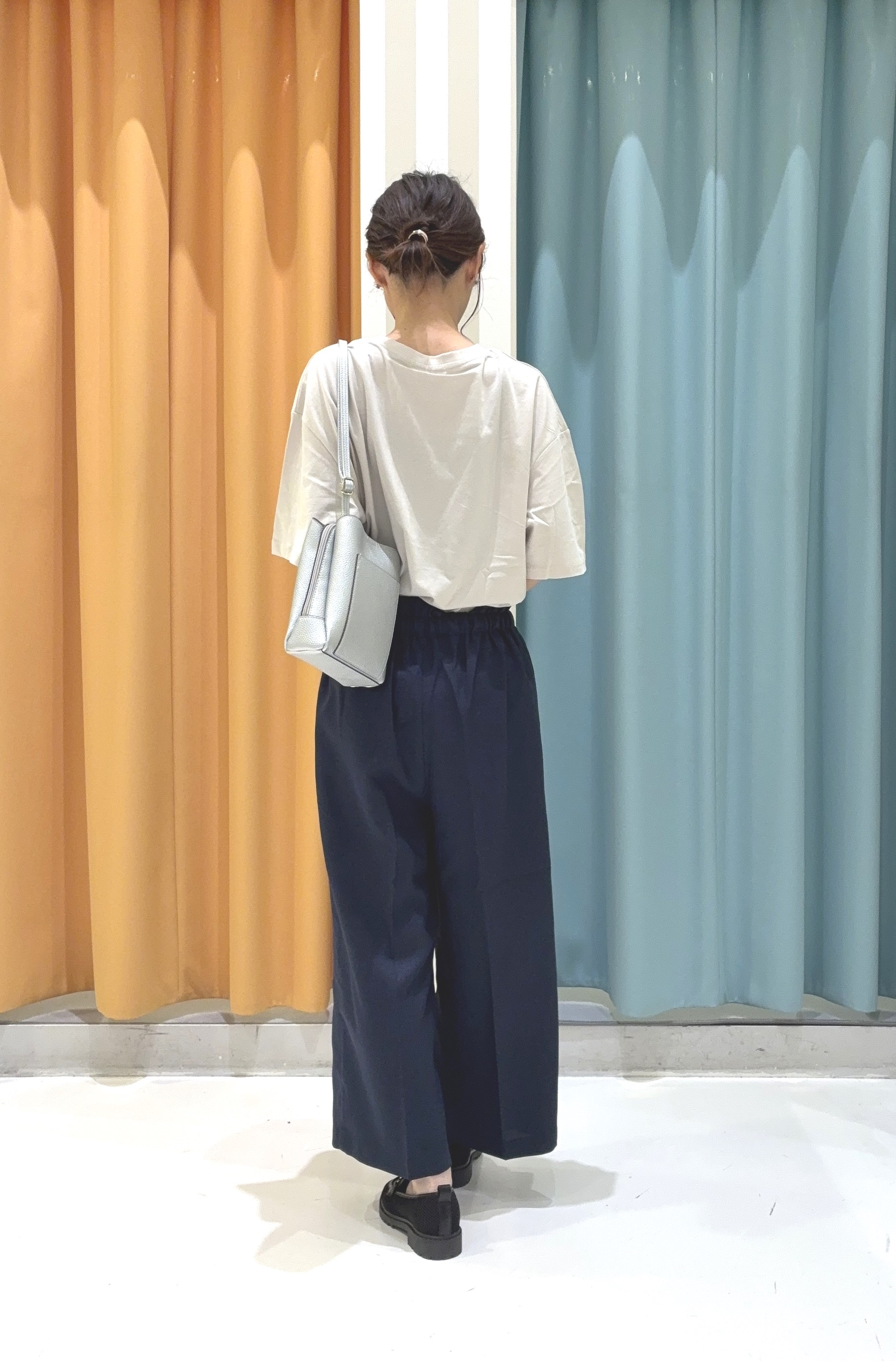 kinaさんの「SHOO･LA･RUE｜【綿100％/S-LL/プチプラ】選べる3柄 プリントアソートTシャツ」を使ったコーディネート