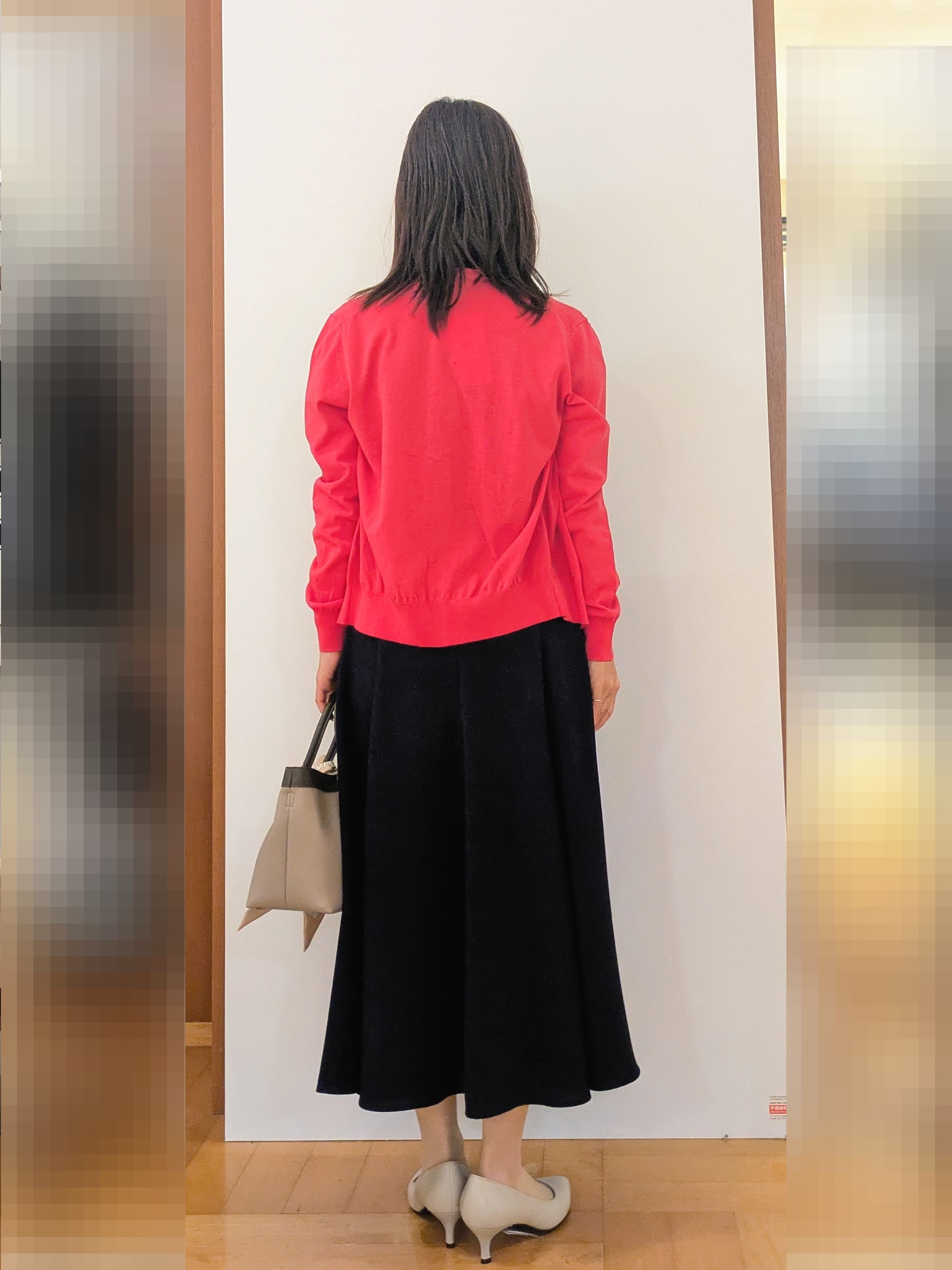 laverさんの「UNTITLED｜【接触冷感/吸水速乾/洗える】ドレープツイルワンピース」を使ったコーディネート