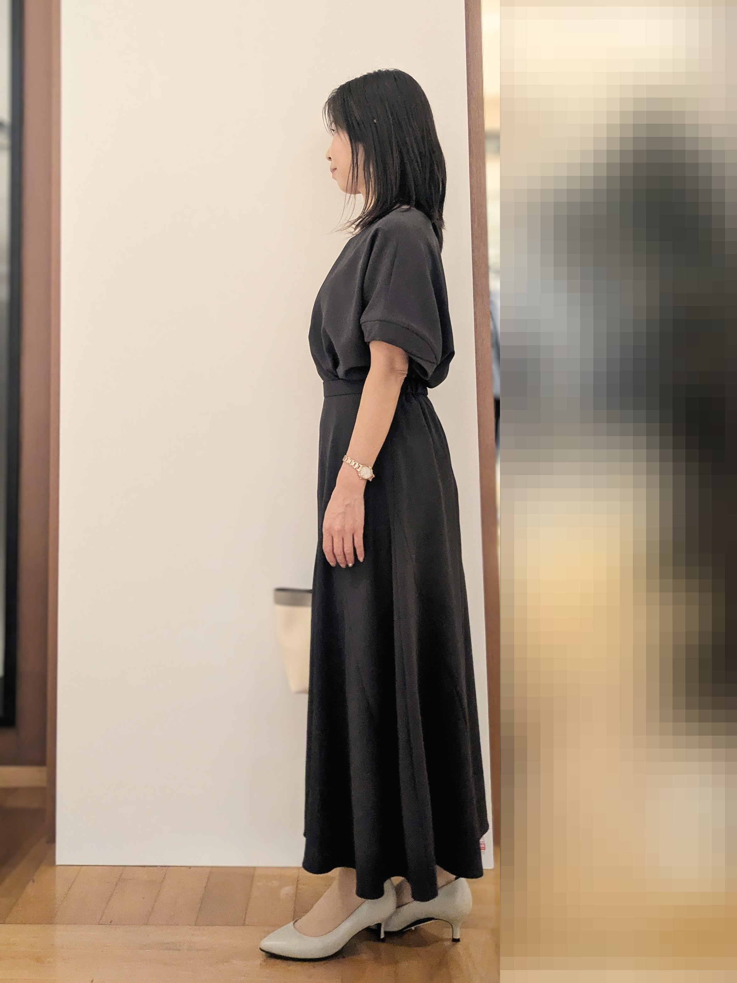 laverさんの「UNTITLED｜【セットアップ可/UVカット/前後2WAY】リラクシーフレンチスリーブブラウス」を使ったコーディネート