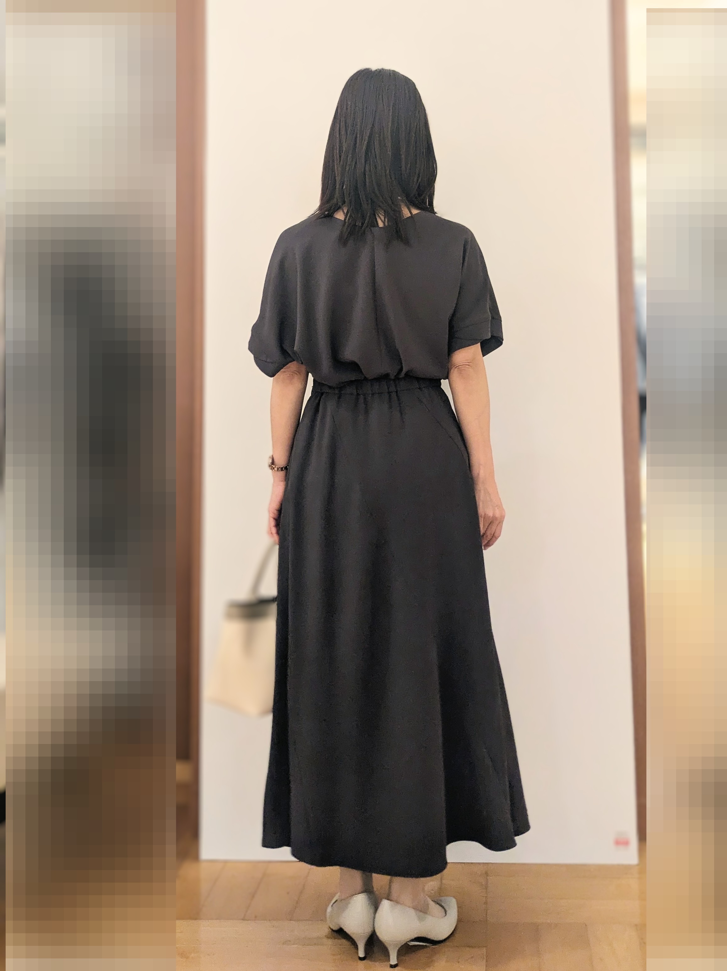 laverさんの「UNTITLED｜【セットアップ可/UVカット/前後2WAY】リラクシーフレンチスリーブブラウス」を使ったコーディネート