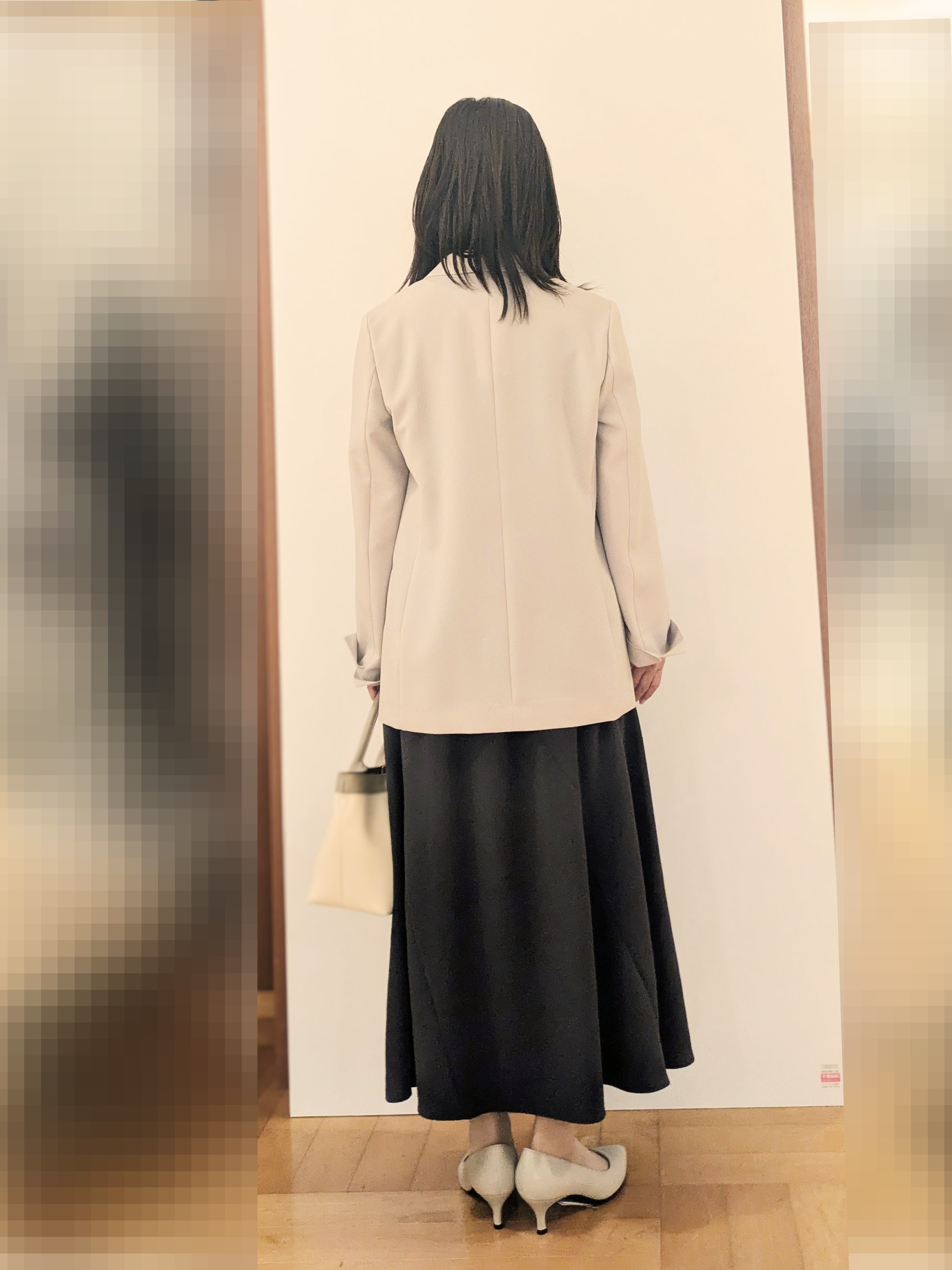 laverさんの「UNTITLED｜【セットアップ可/UVカット/前後2WAY】リラクシーフレンチスリーブブラウス」を使ったコーディネート