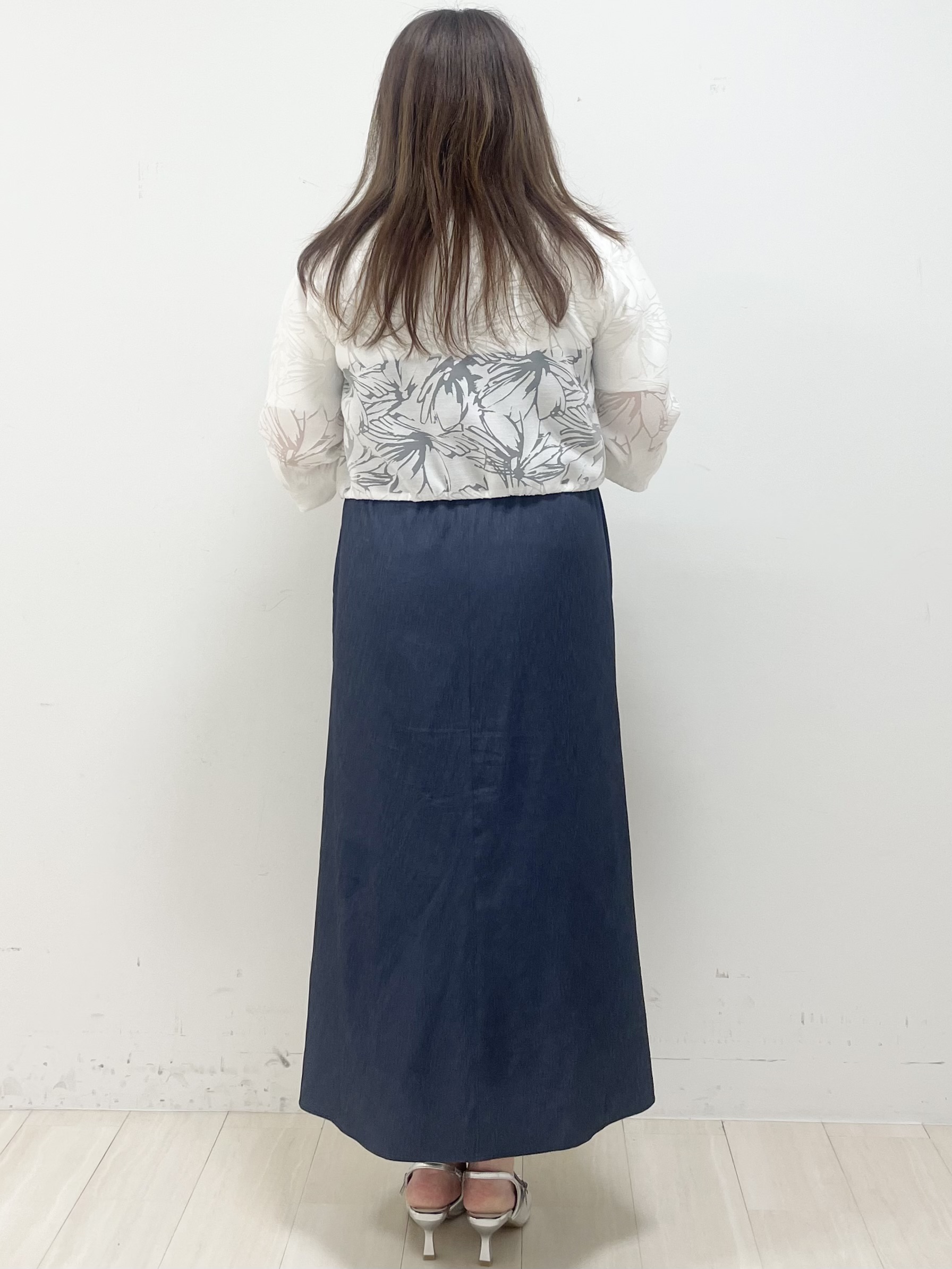 YUUKIさんの「COUP DE CHANCE｜【手洗い可／日本製】オパール花柄ブルゾン」を使ったコーディネート