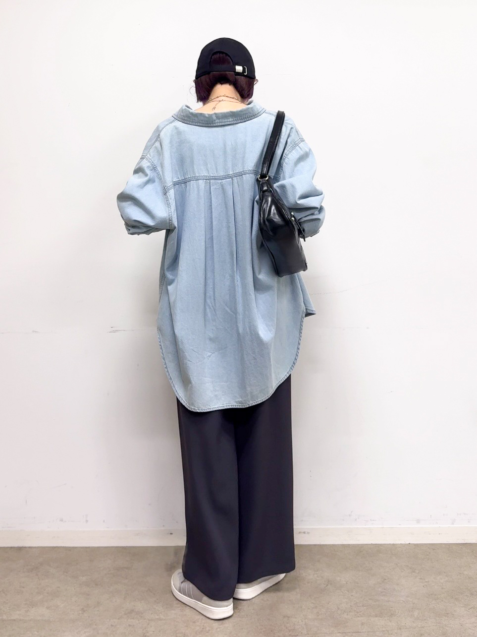 𝐜𝐡𝐢𝐤𝐚さんの「SHOO･LA･RUE｜【ネックアソート/洗濯機可】テレコ5分袖トップス」を使ったコーディネート