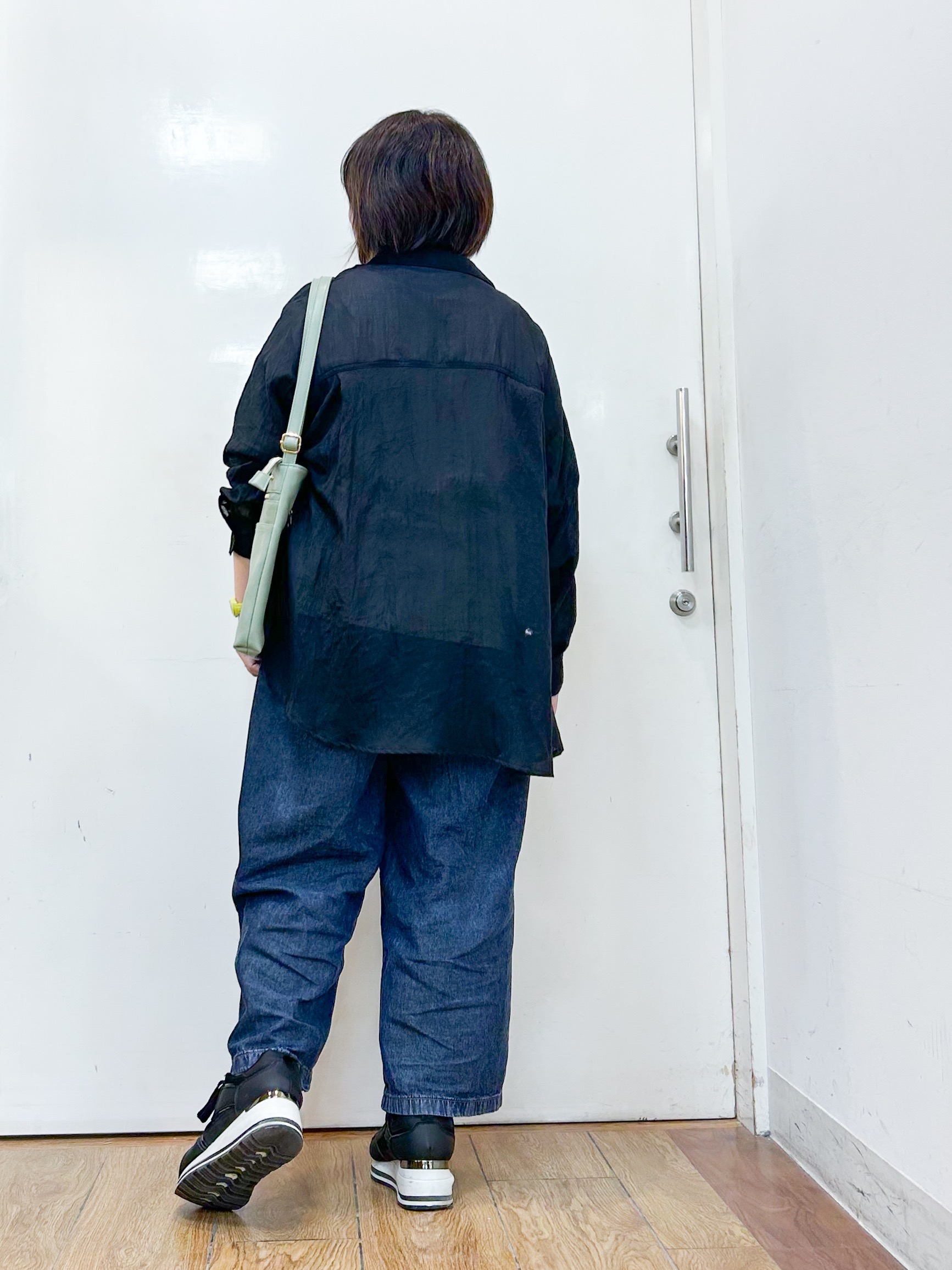 haruさんの「SHOO･LA･RUE｜【綿100％/S-LL/プチプラ】選べる3柄 プリントアソートTシャツ」を使ったコーディネート
