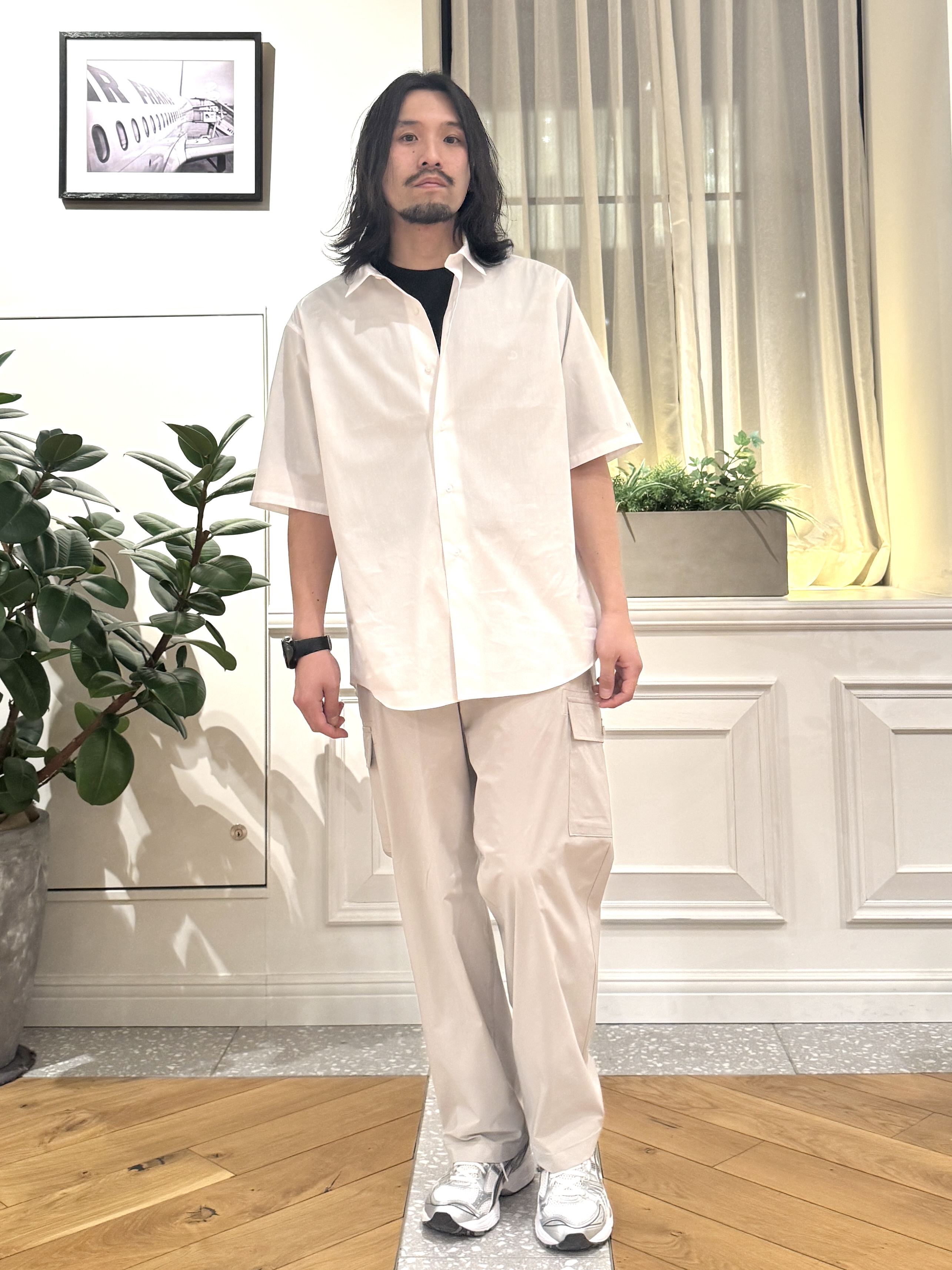kawarataniさんの「DRESSTERIOR｜【干場義雅&times;DRESSTERIOR/再入荷】シドグラスシャツ」を使ったコーディネート