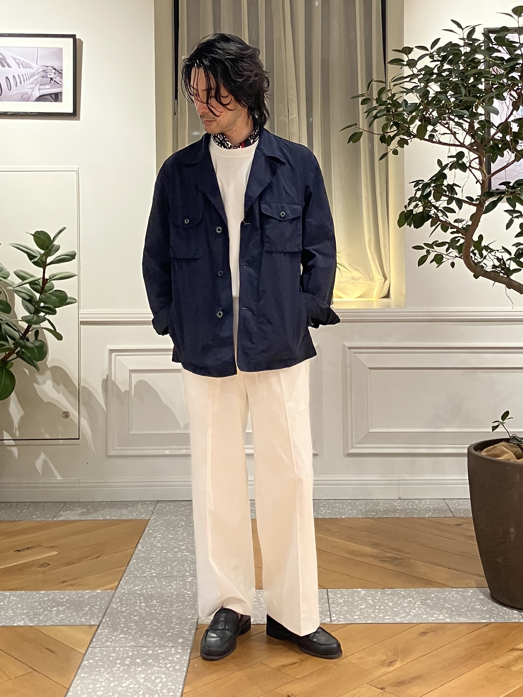 junyaさんの「DRESSTERIOR｜◆【ウォッシャブル】ガーメントダイ M65フィールドジャケット」を使ったコーディネート