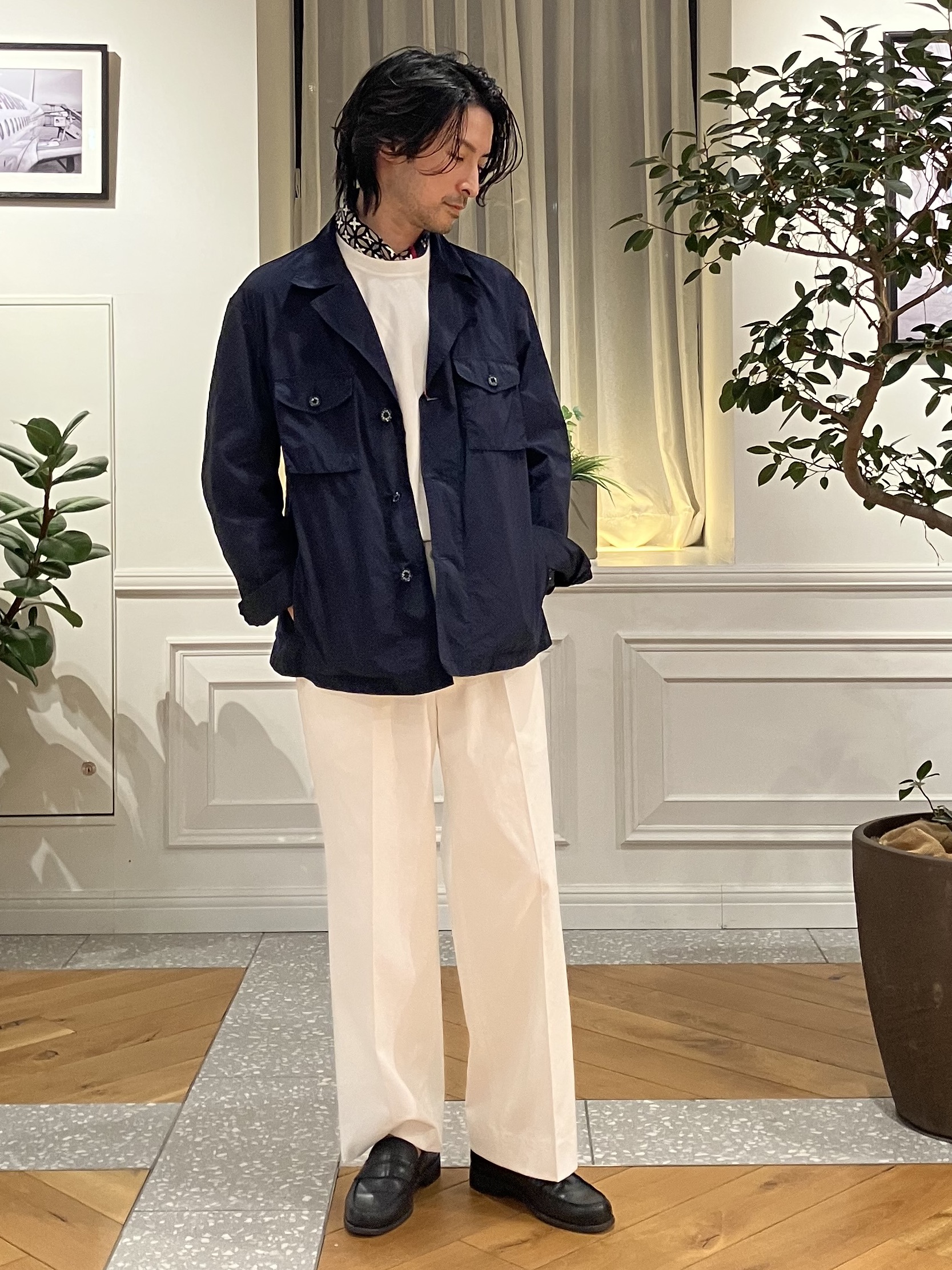junyaさんの「DRESSTERIOR｜◆【ウォッシャブル】ガーメントダイ M65フィールドジャケット」を使ったコーディネート