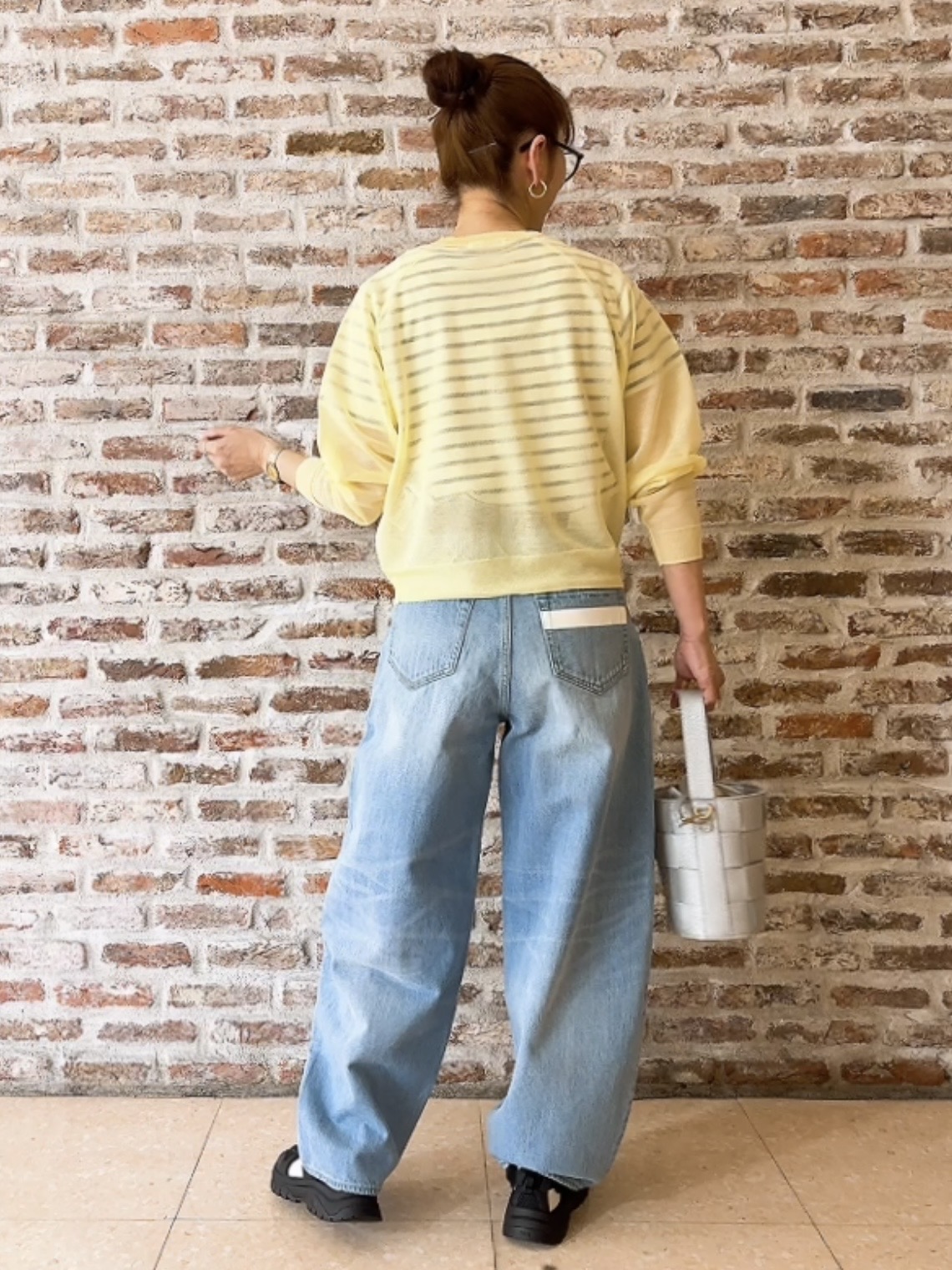 Yasucoさんの「Dessin｜お守りカーディガン -ウォッシャブル-」を使ったコーディネート