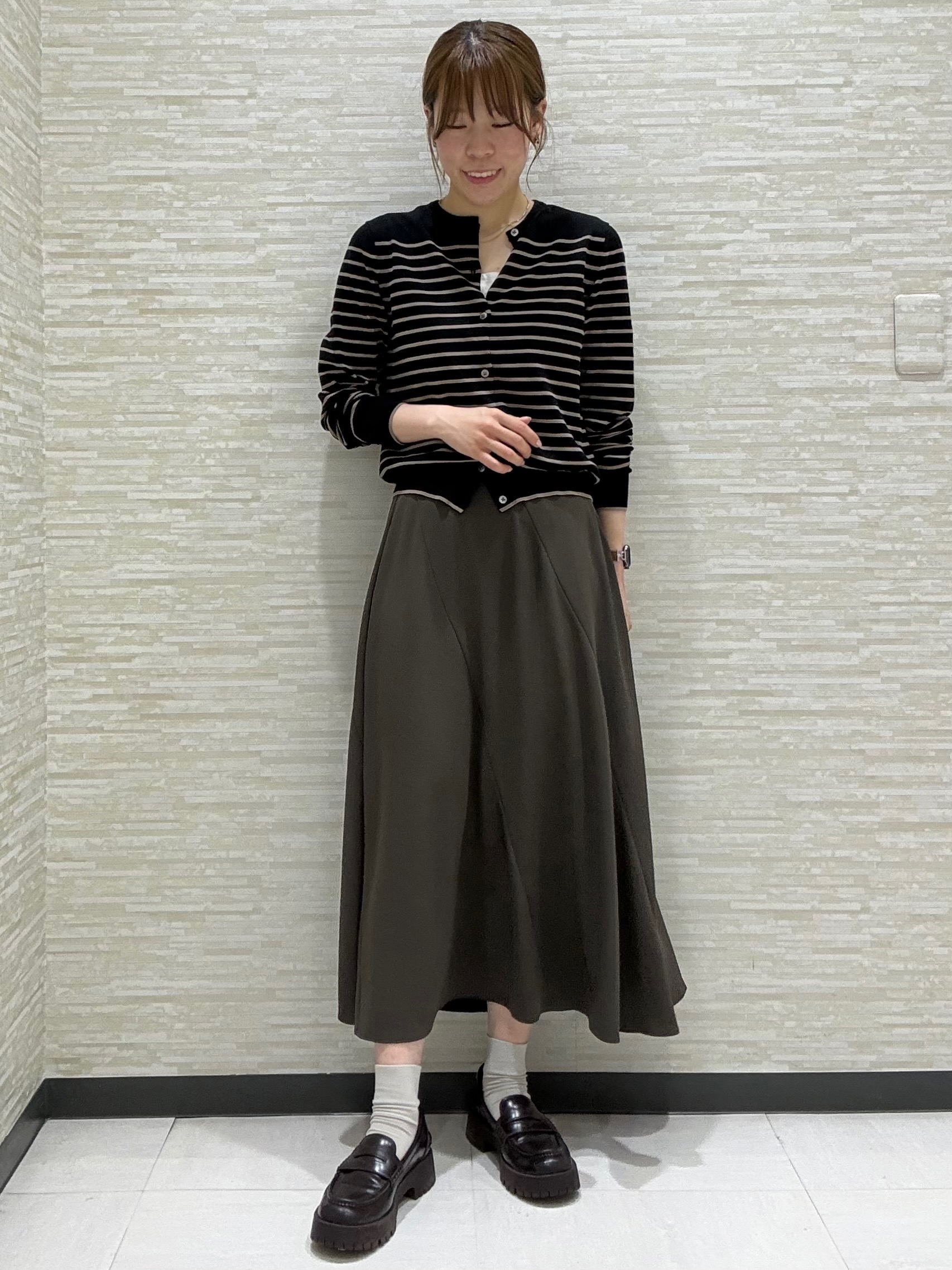 Kataさんの「UNTITLED｜【セットアップ可/接触冷感/遮熱】リラクシーフレアスカート」を使ったコーディネート