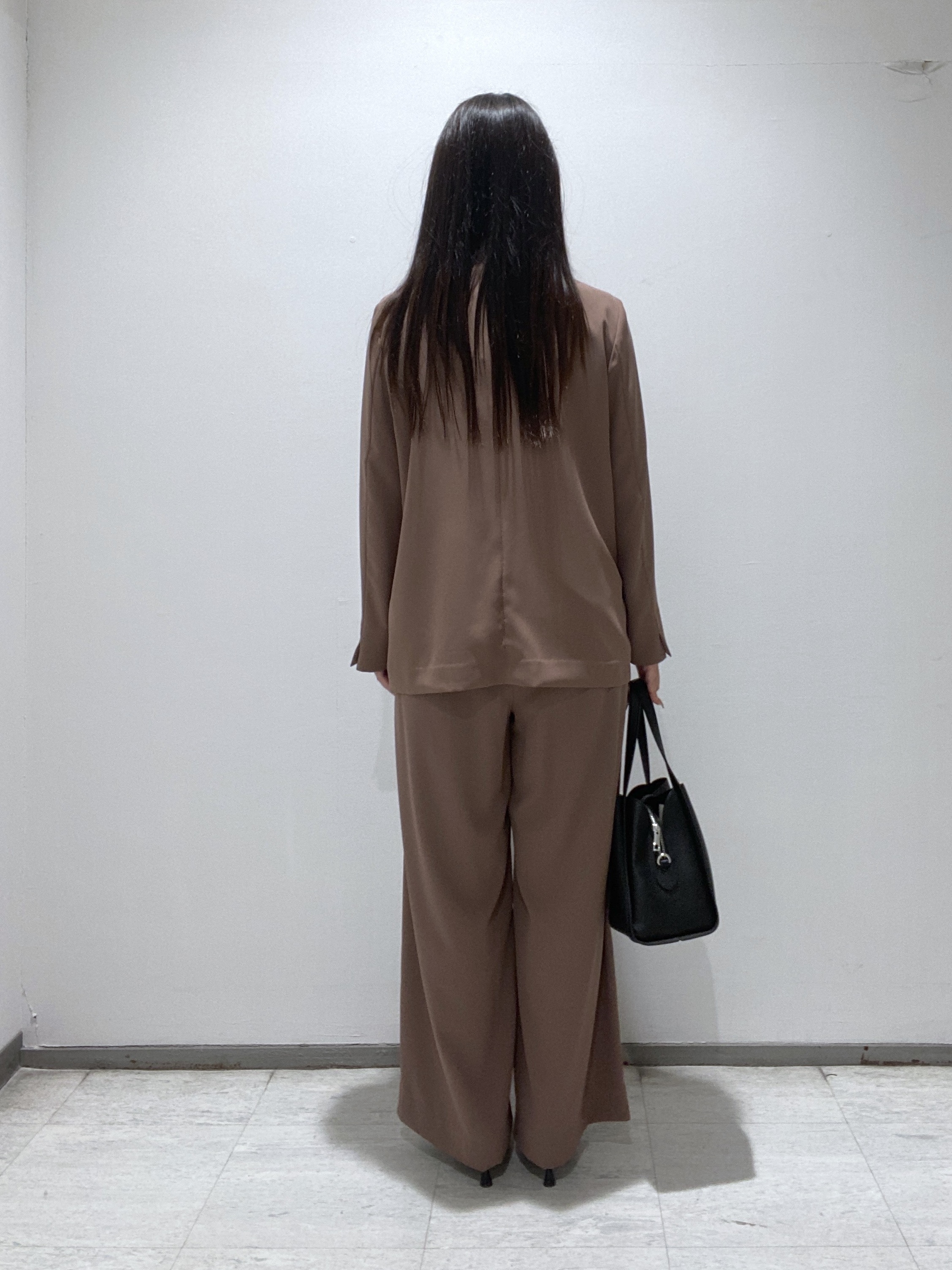 meiさんの「INDIVI｜【接触冷感／透湿／着る日傘】ノーカラージャケット」を使ったコーディネート