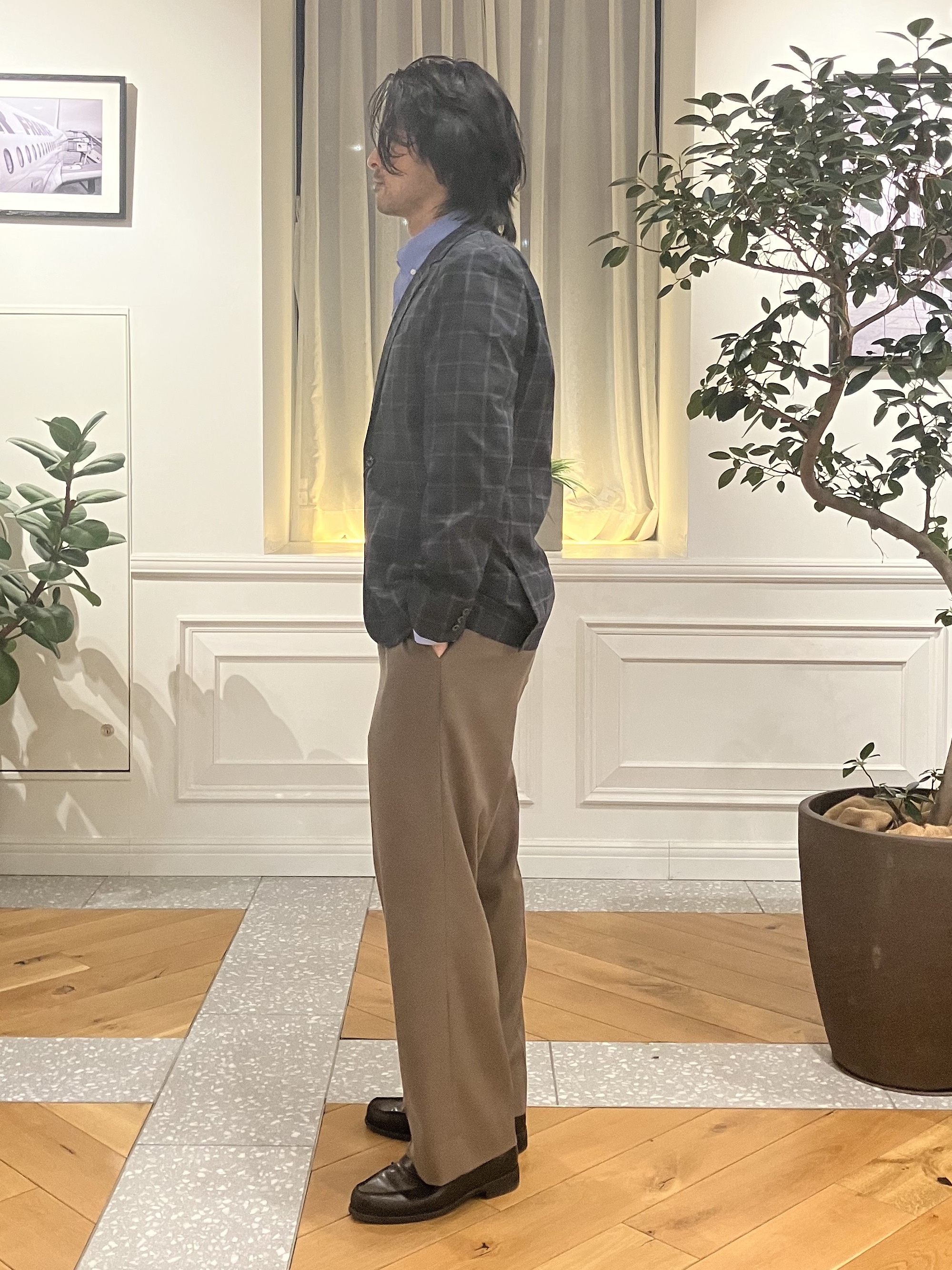 junyaさんの「DRESSTERIOR｜タイプライターシャツ」を使ったコーディネート