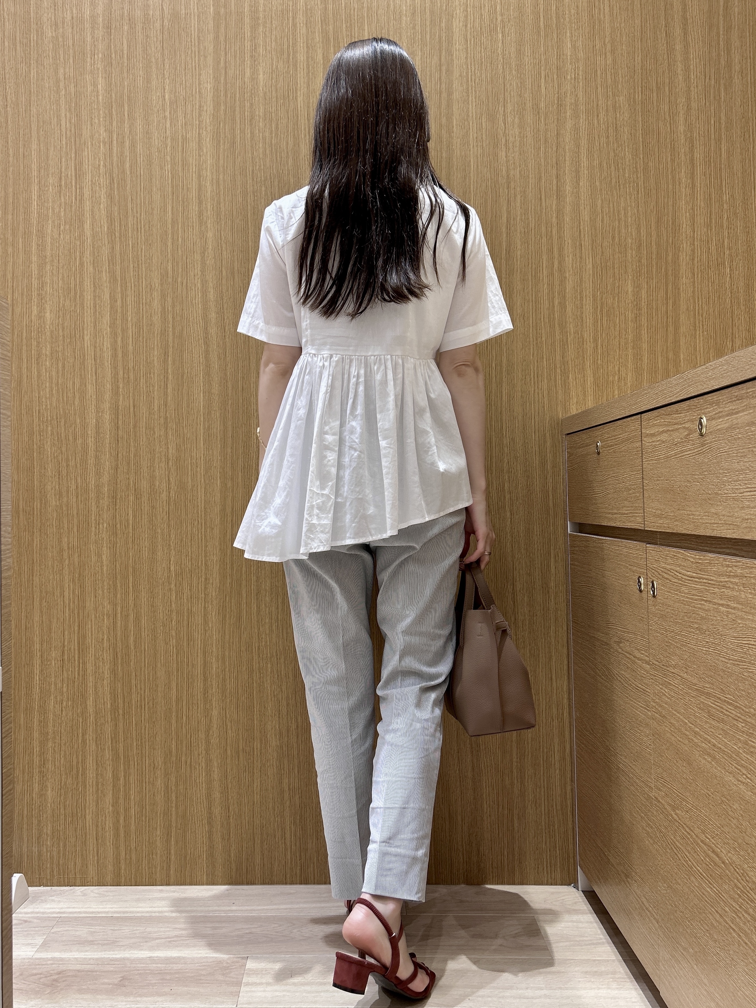 maiさんの「OPAQUE.CLIP｜ポロ衿ニットカーディガン【洗濯機OK】」を使ったコーディネート
