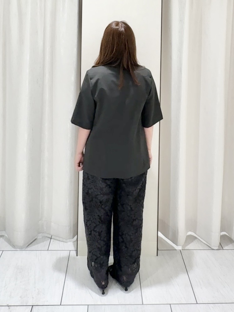 ʏᴜᴋɪᴋᴏさんの「UNTITLED｜【シワになりにくい/セットアップ可/接触冷感】ハーフスリーブジャケット」を使ったコーディネート