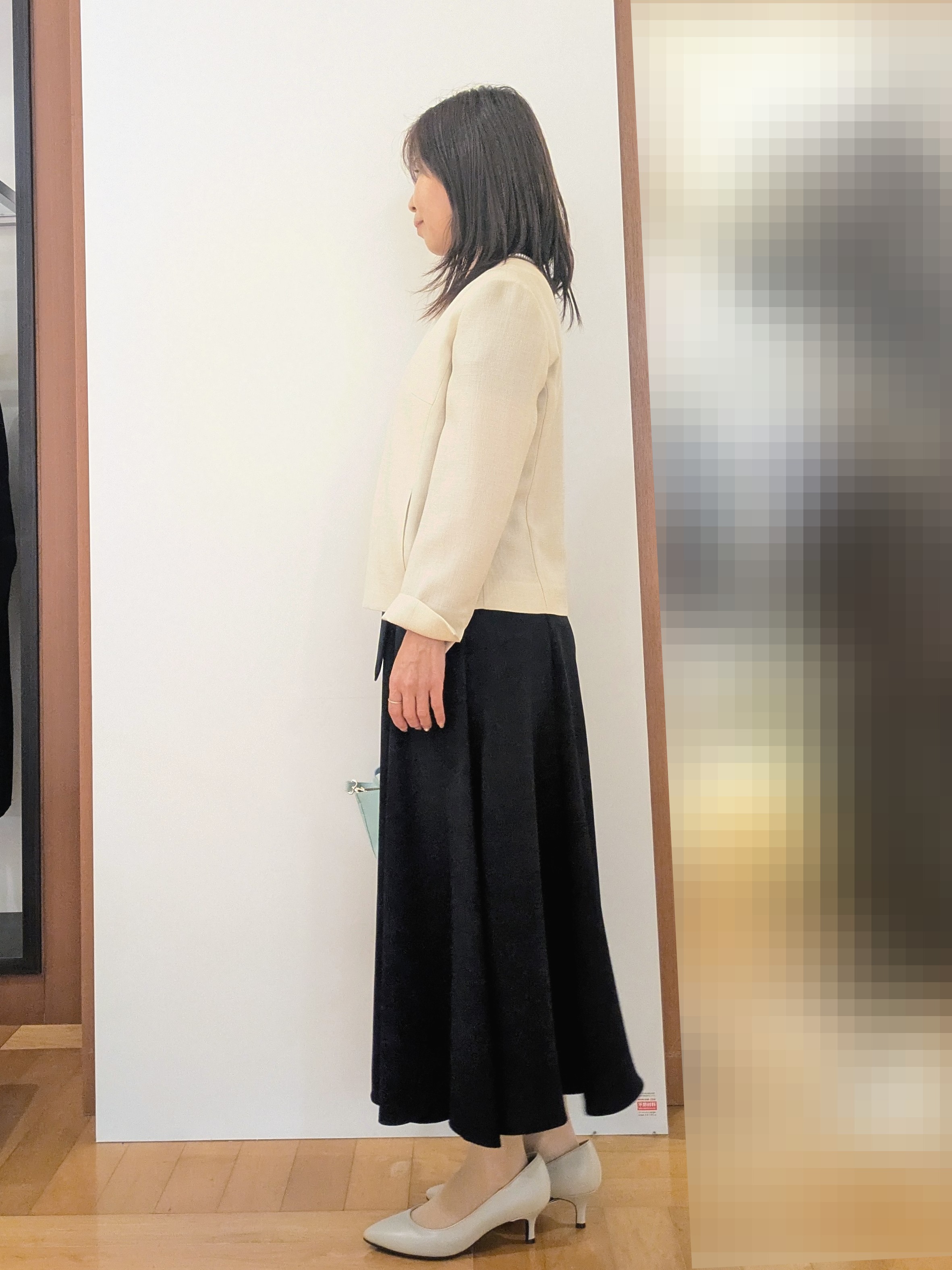 laverさんの「UNTITLED｜【清涼感/洗える】ミニマルシルエットジャケット」を使ったコーディネート
