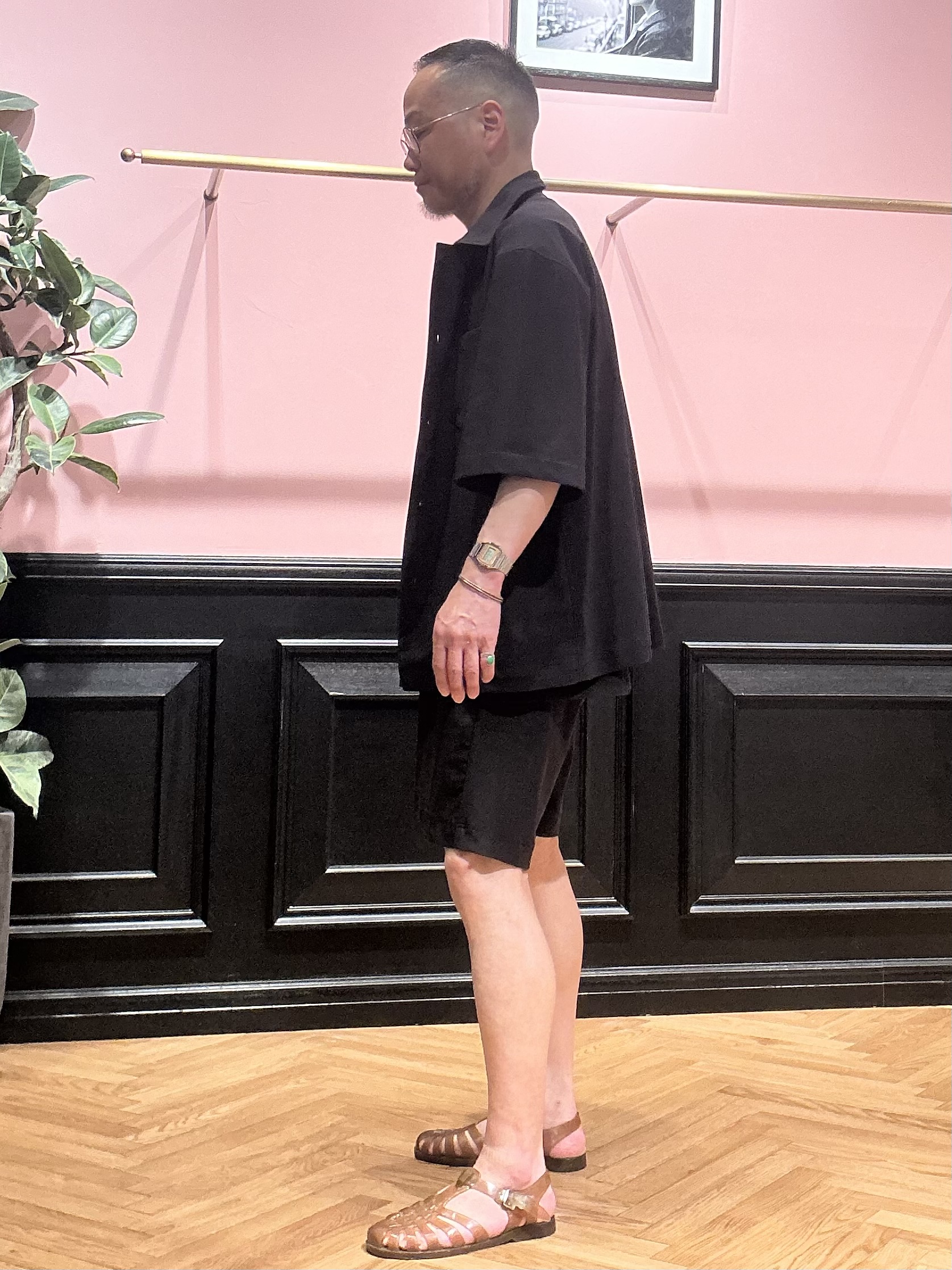 torigoeさんの「DRESSTERIOR｜【接触冷感/UVカット/ウォッシャブル】AIRTOOL クルーネックTシャツ」を使ったコーディネート