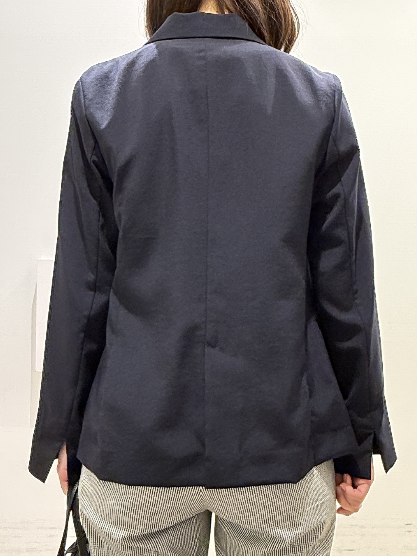 MOMOさんの「index｜《再入荷》ダブルブレストテーラードジャケット【接触冷感／吸水速乾／イージーアイロン／防シワ／洗濯機O」を使ったコーディネート
