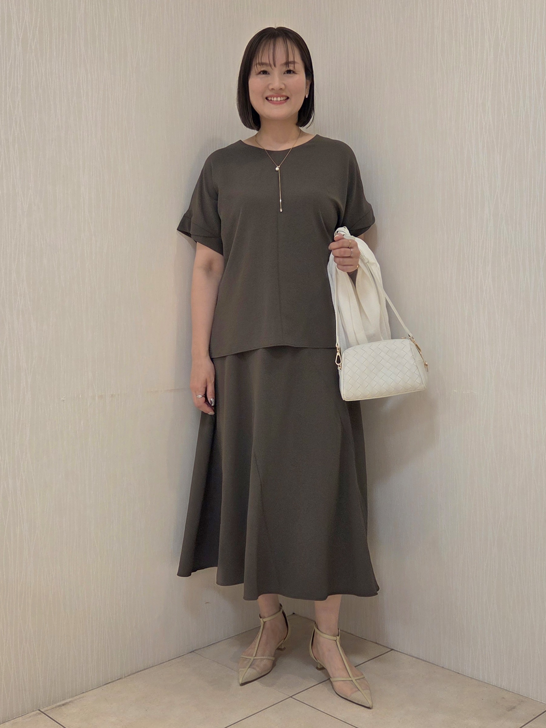 naokoさんの「UNTITLED｜【日除け・冷房対策に】コットンリネンカーディガン」を使ったコーディネート