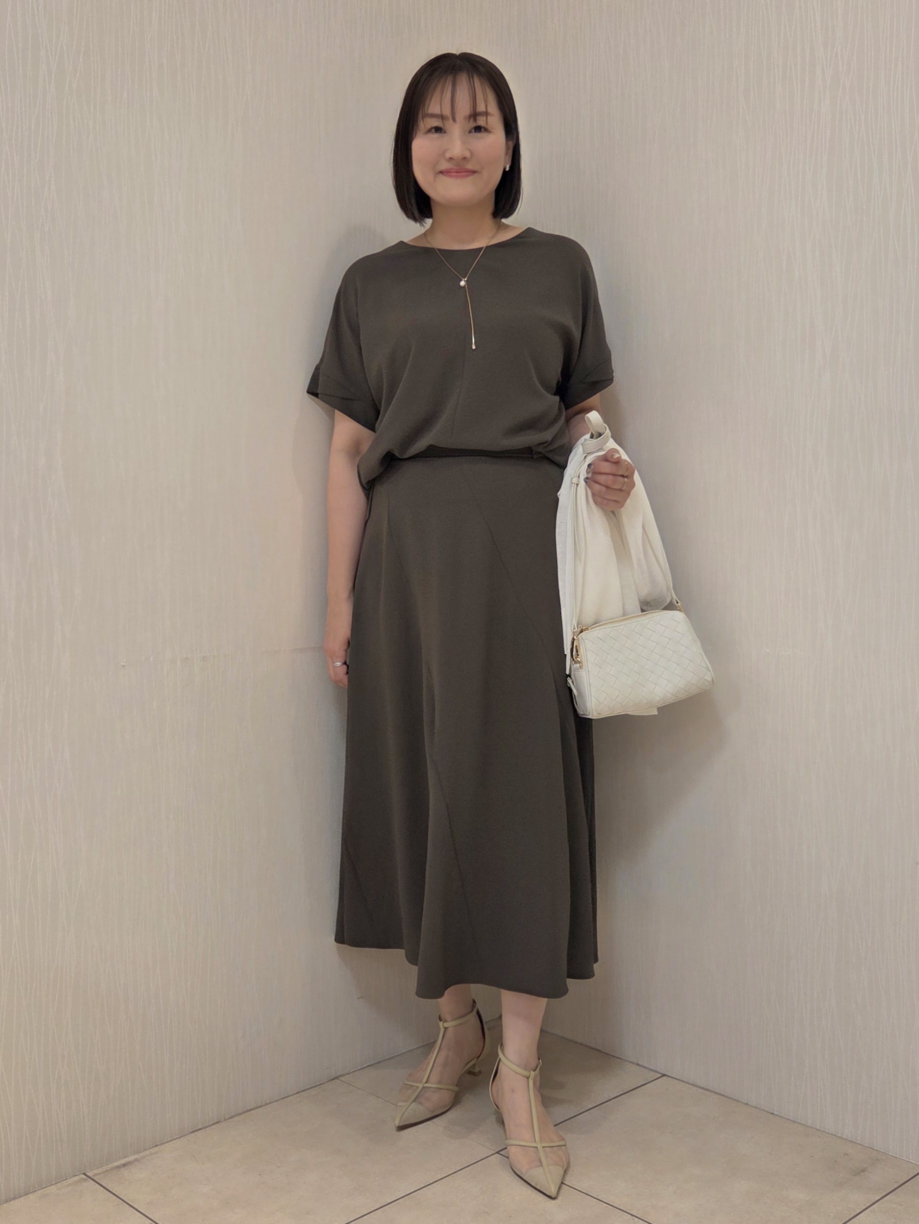 naokoさんの「UNTITLED｜【日除け・冷房対策に】コットンリネンカーディガン」を使ったコーディネート
