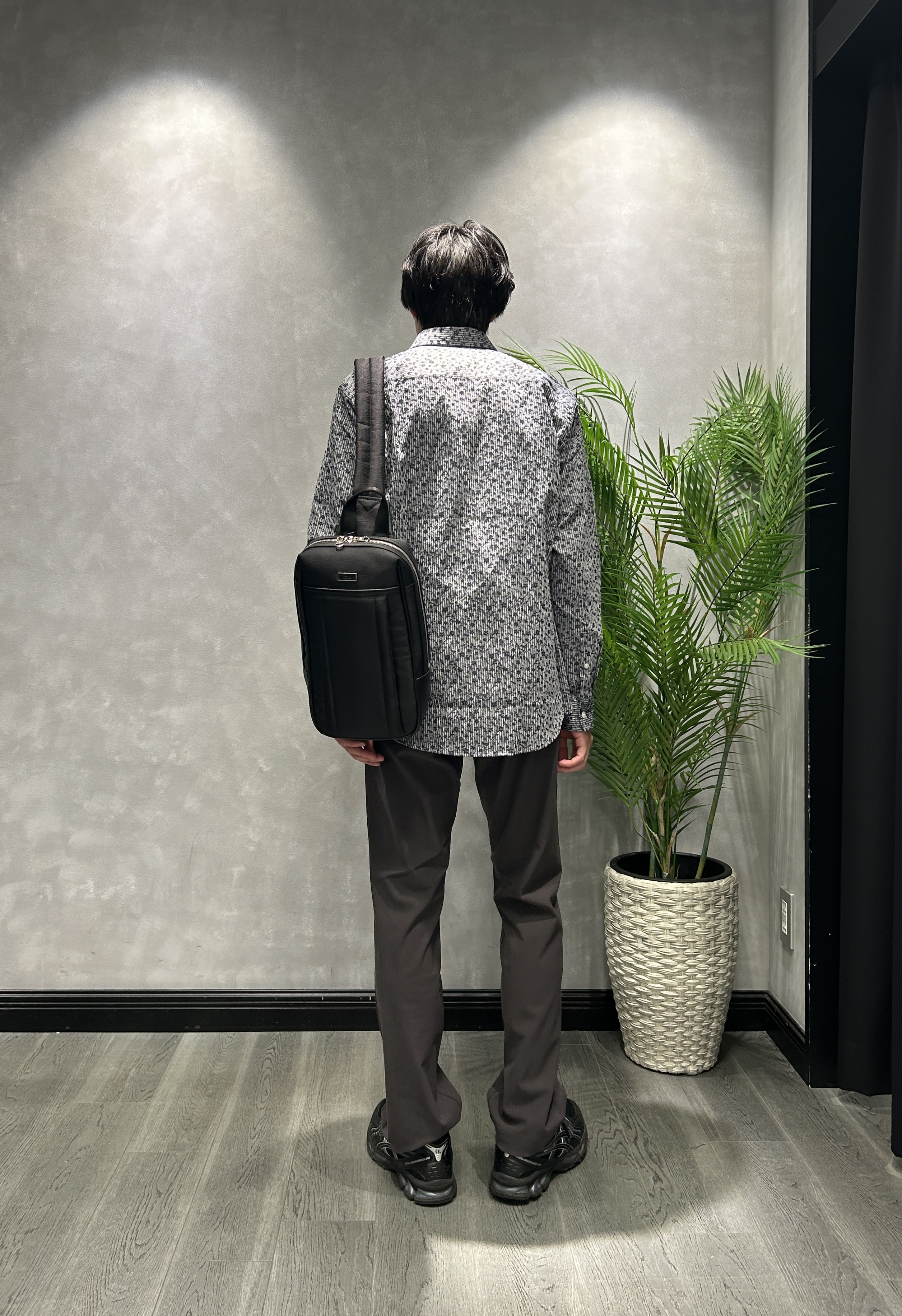 ruiさんの「TAKEO KIKUCHI｜播州 ドビーストライプ フラワーシャツ」を使ったコーディネート