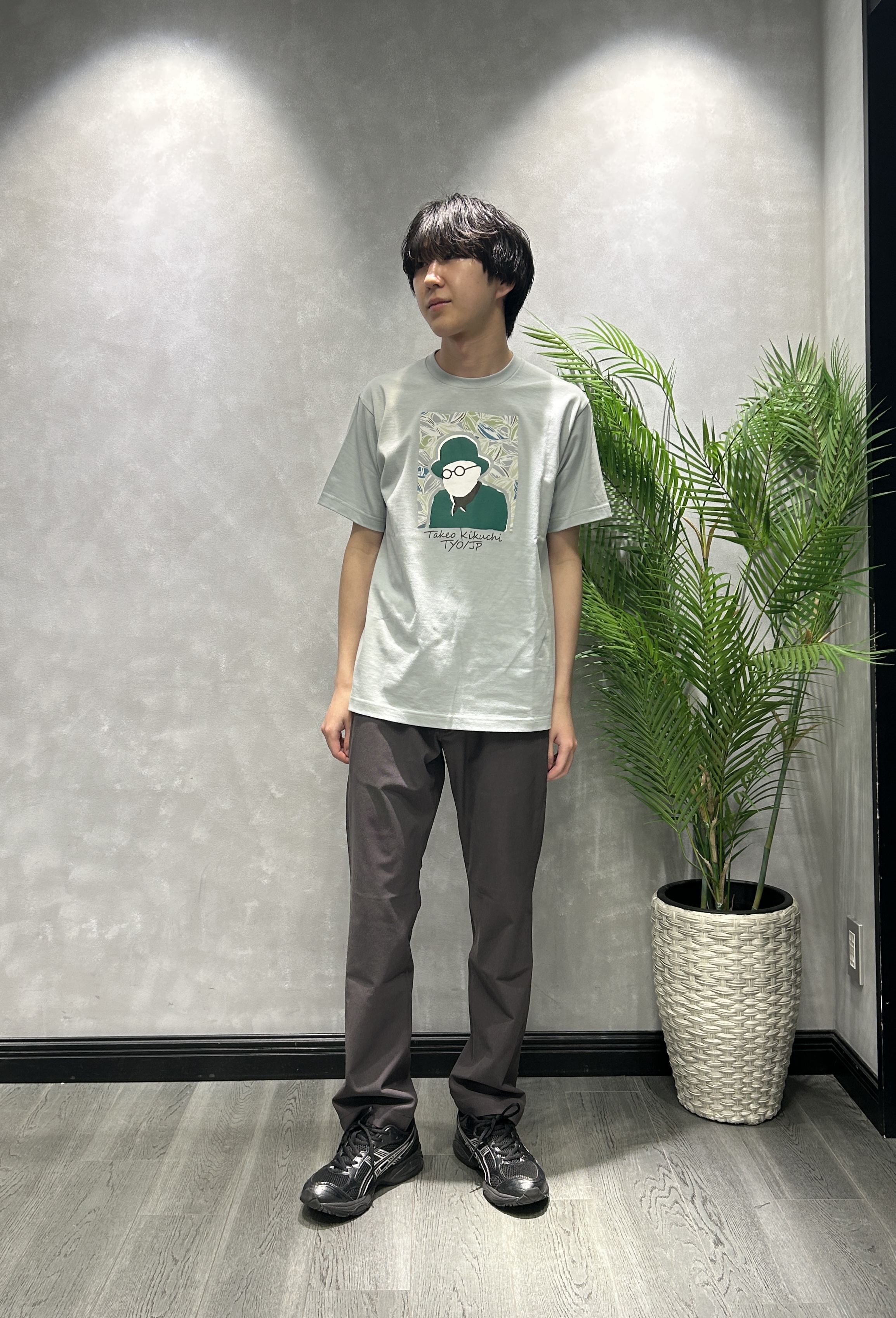 ruiさんの「TAKEO KIKUCHI｜リネンライクカルゼ リブブルゾン」を使ったコーディネート