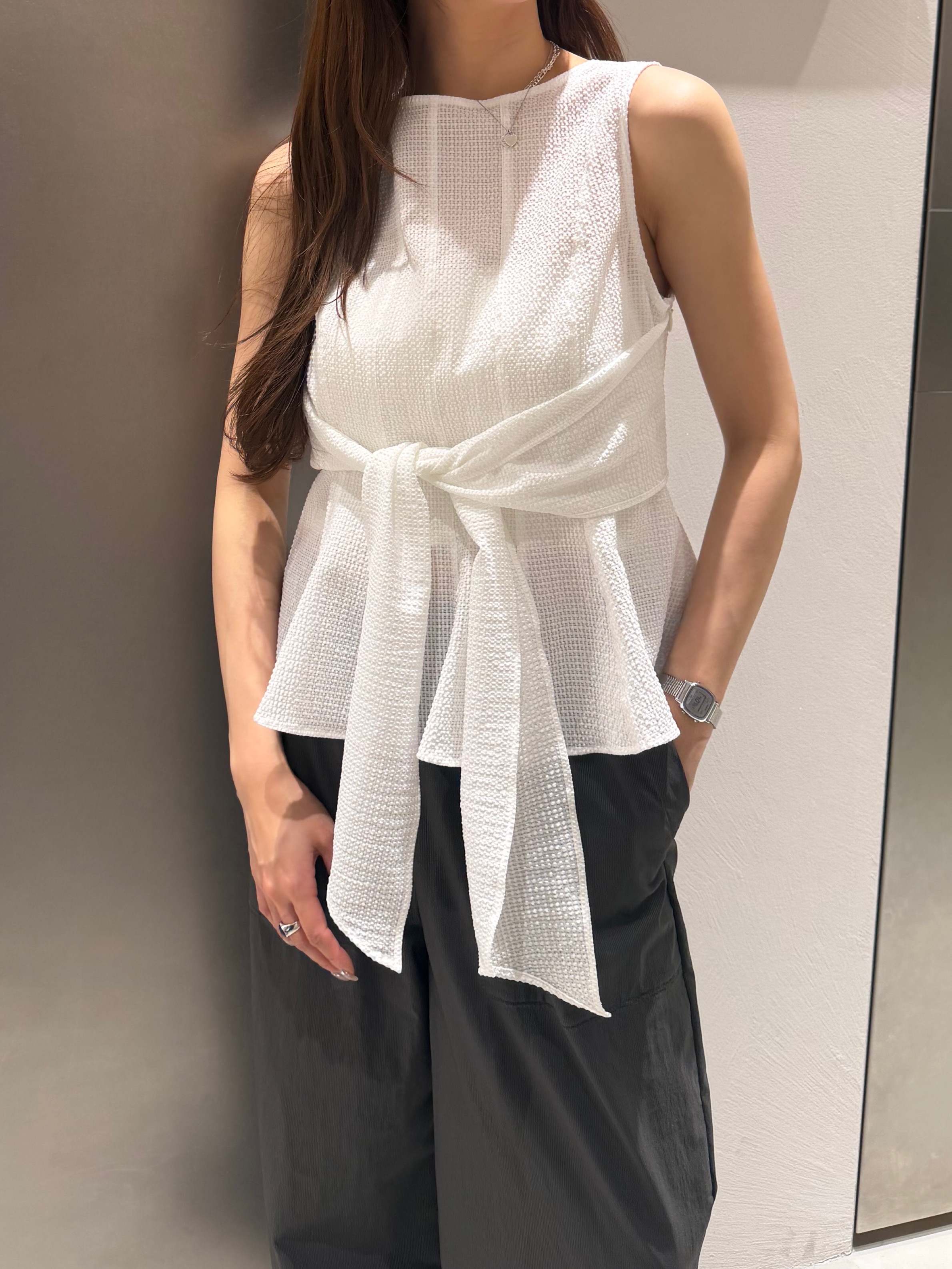 kanamiさんの「CODE A｜drawcord utility pants」を使ったコーディネート