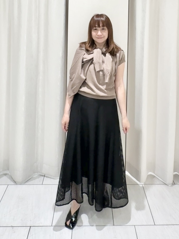 ʏᴜᴋɪᴋᴏさんの「UNTITLED｜◆【9色展開/アンサンブル可】コットンクルーネックカーディガン」を使ったコーディネート