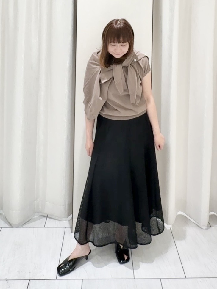 ʏᴜᴋɪᴋᴏさんの「UNTITLED｜◆【9色展開/アンサンブル可】コットンクルーネックカーディガン」を使ったコーディネート