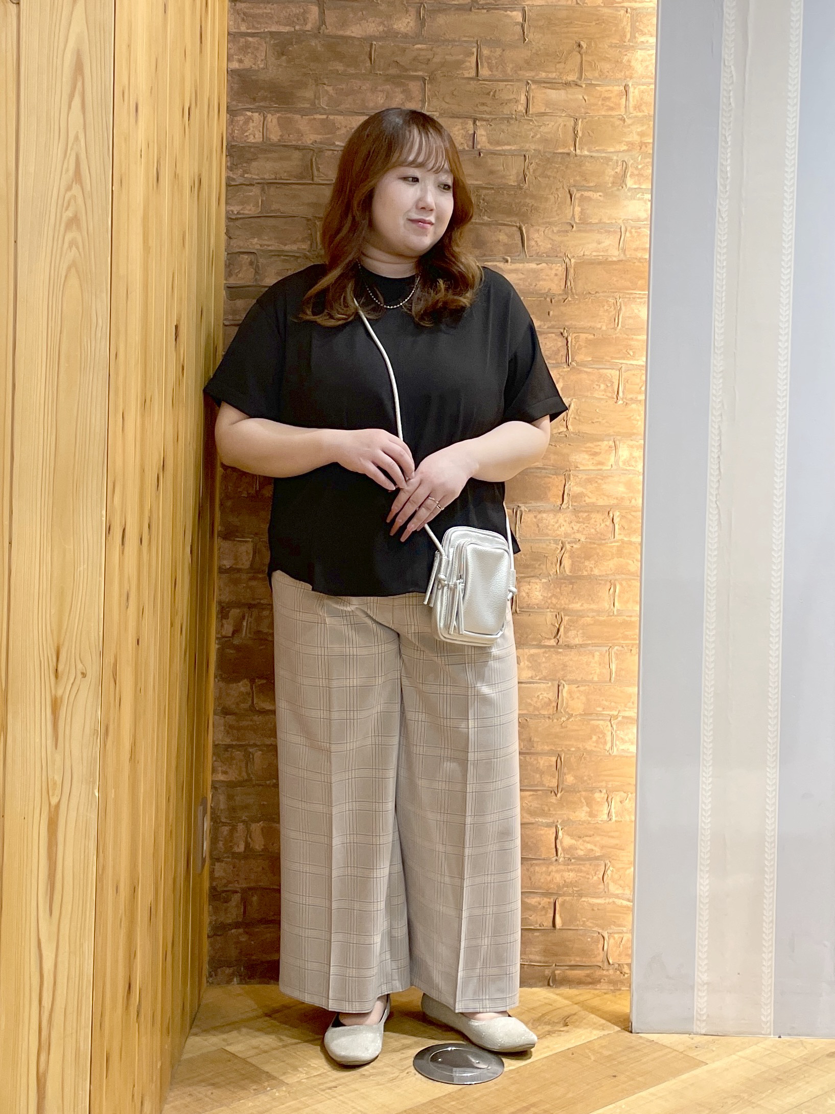 Risaさんの「SHOO･LA･RUE｜スクエアミニショルダーバッグ」を使ったコーディネート