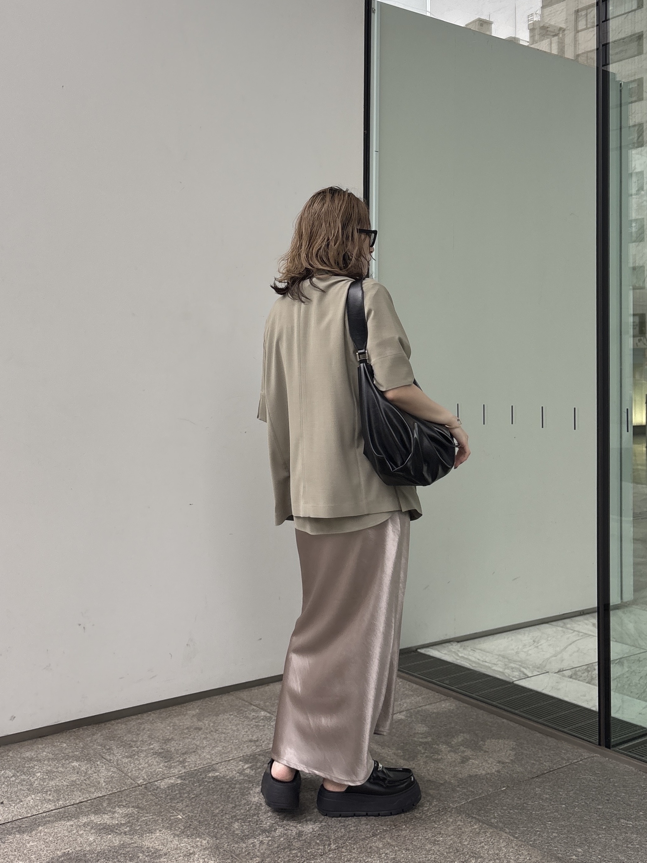 kotakiさんの「INDIVI｜Comfy SET UP｜ハーフスリーブジャケット【セットアップ対応／通勤／接触冷感／UVカット】」を使ったコーディネート