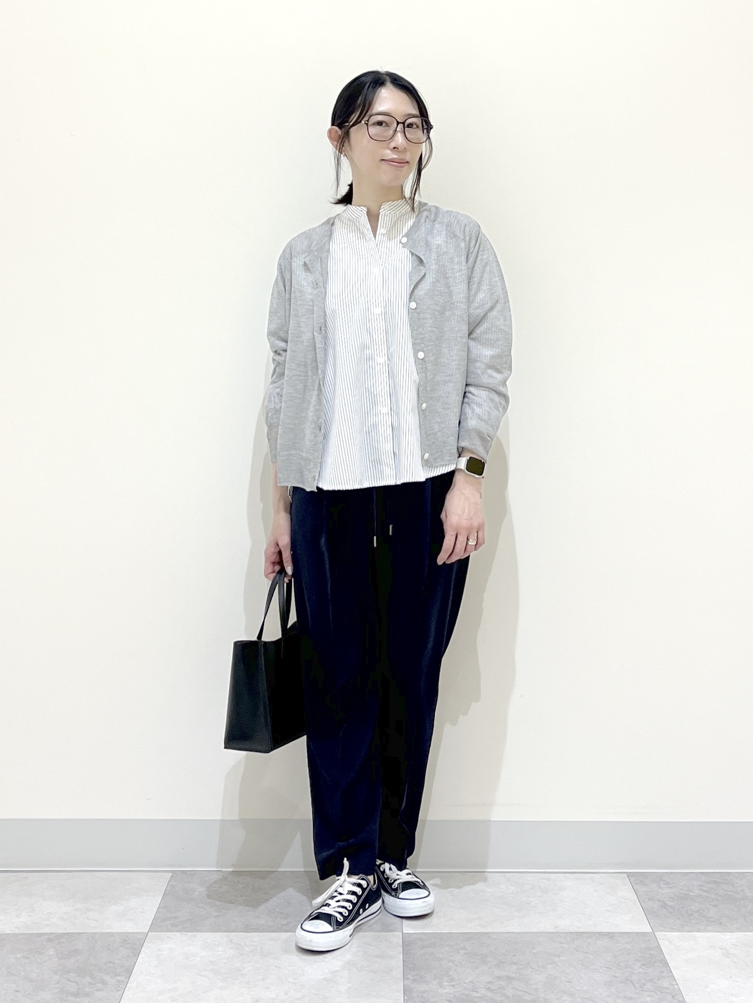 canaさんの「Dessin｜お守りカーディガン -ウォッシャブル-」を使ったコーディネート