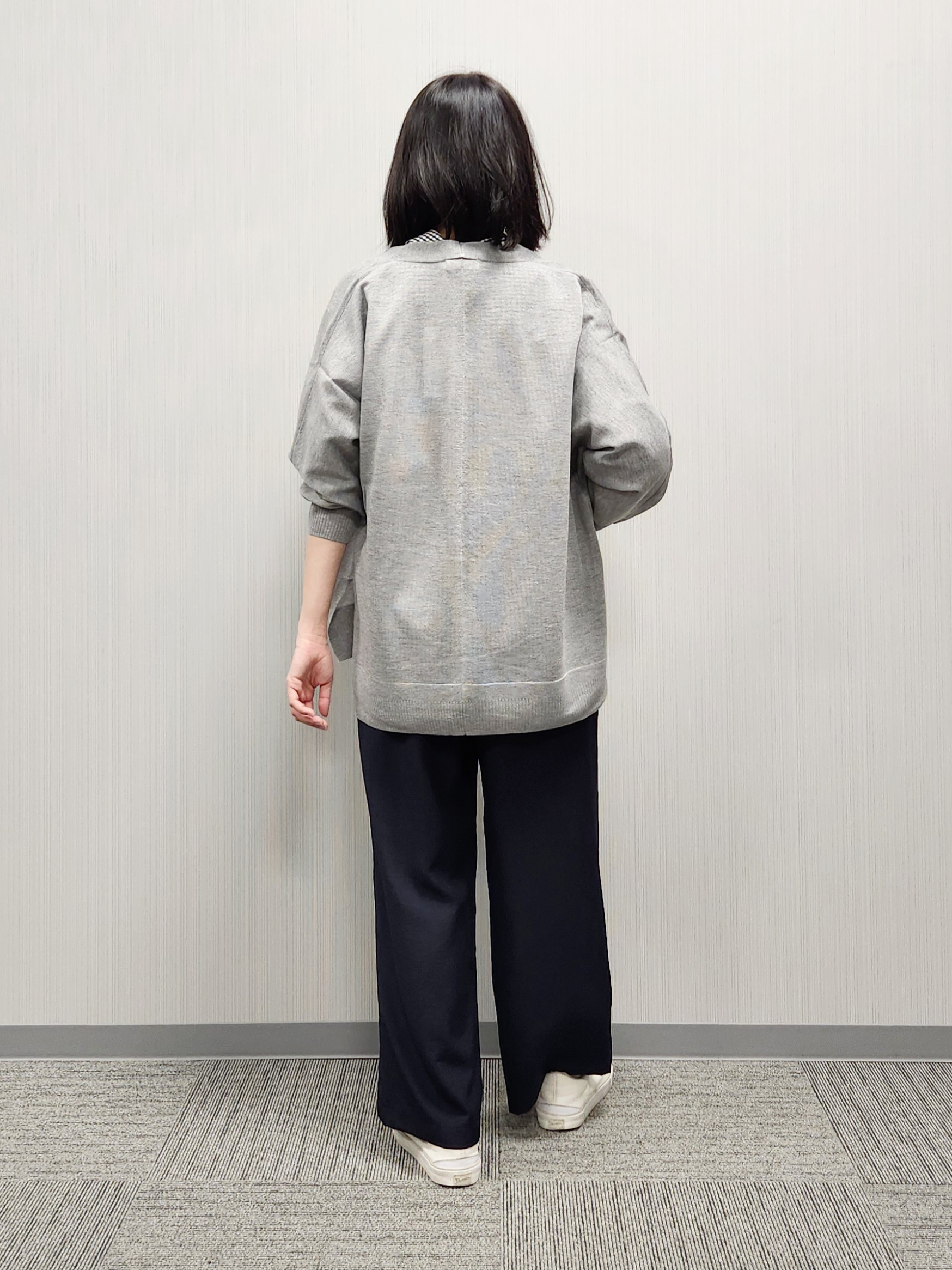 naraさんの「Dessin｜【洗える】ミドル丈シアーカーディガン」を使ったコーディネート
