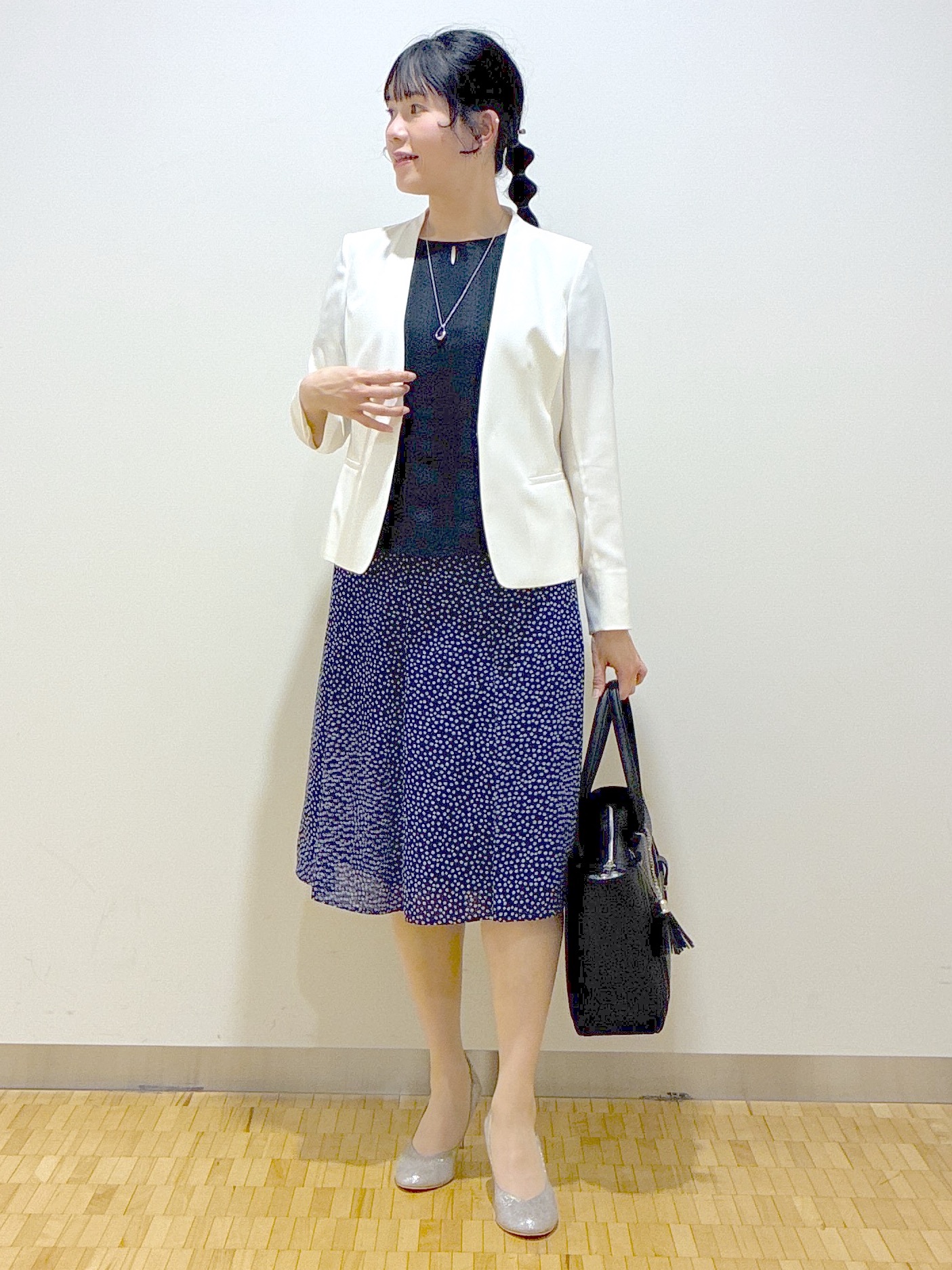  beni_gingerさんの「Reflect｜【UVカット／接触冷感】五分袖シフォンブラウス」を使ったコーディネート